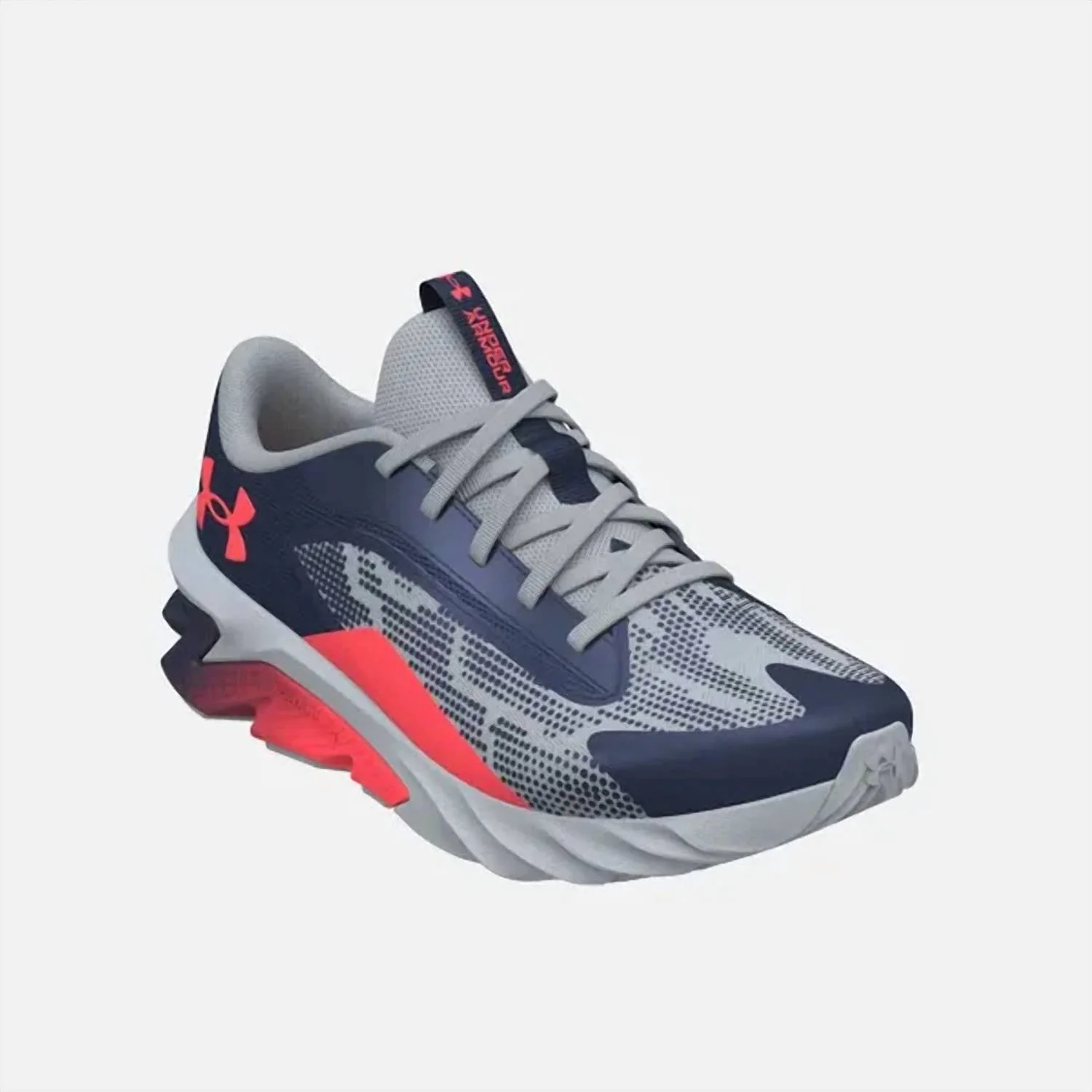 Boy's Pre-School Ua Scramjet 4 Shoe In Midnight Navy - Image 3