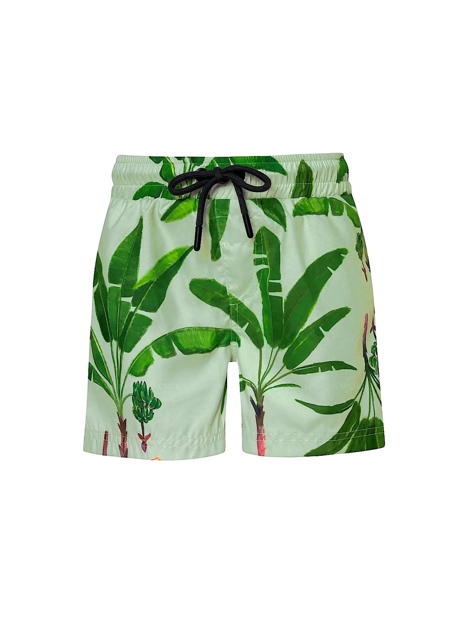 Boy's Swim Shorts In Platanal