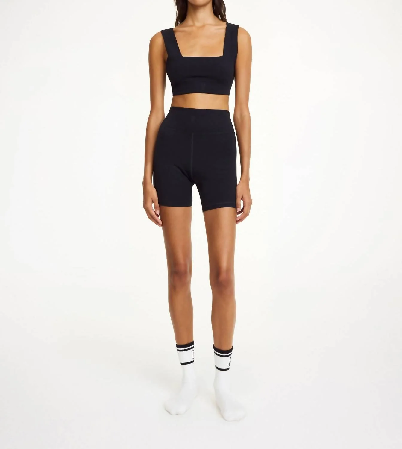 Braga Athletic Top In Black