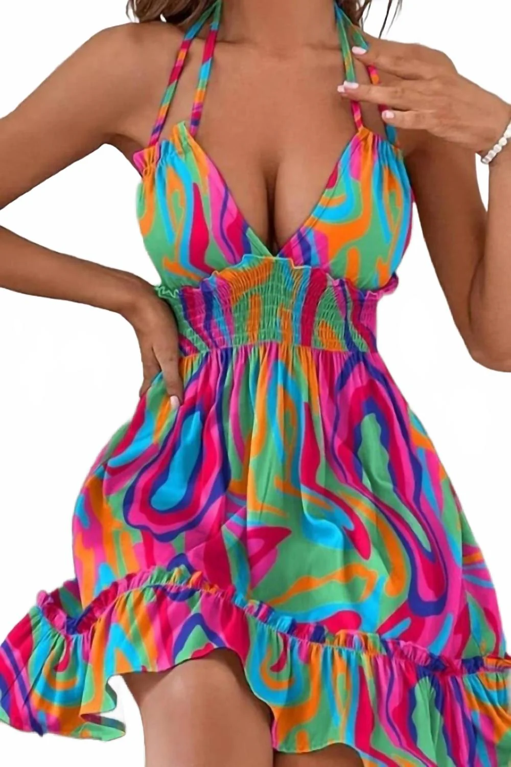 Brandy Dress In Multi