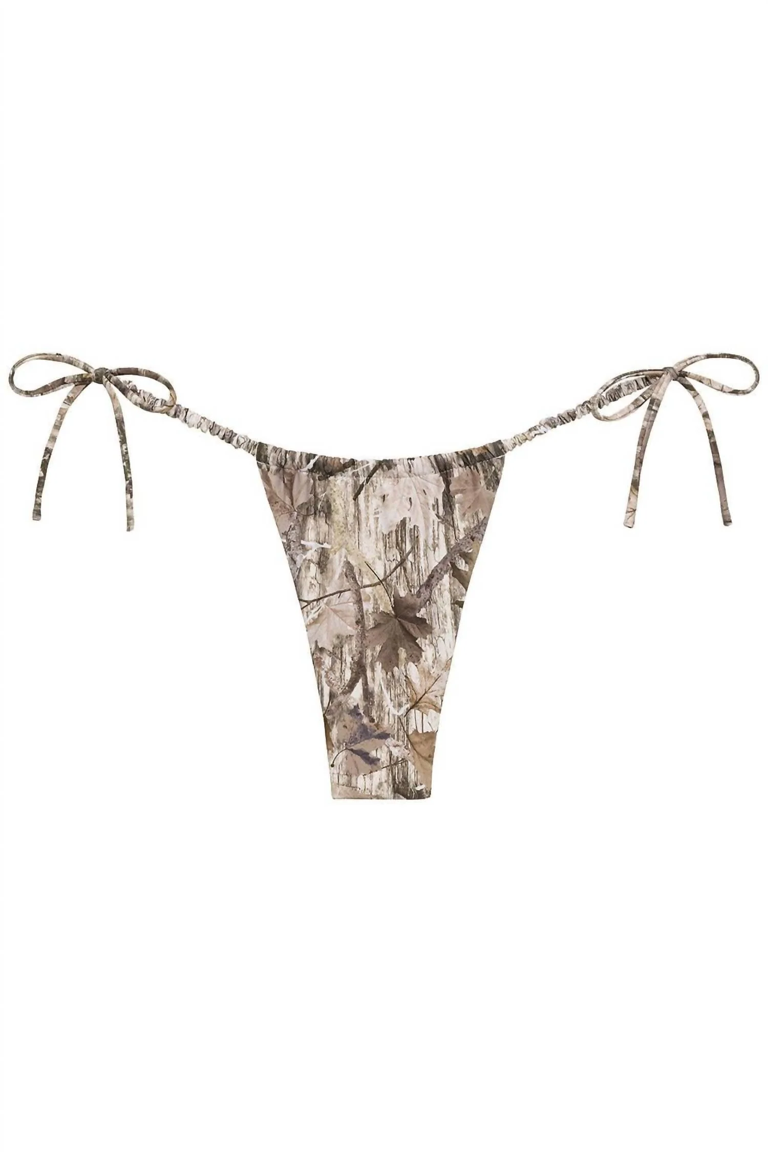 Brasil Scrunch Bikini Bottom In Camo - Image 4