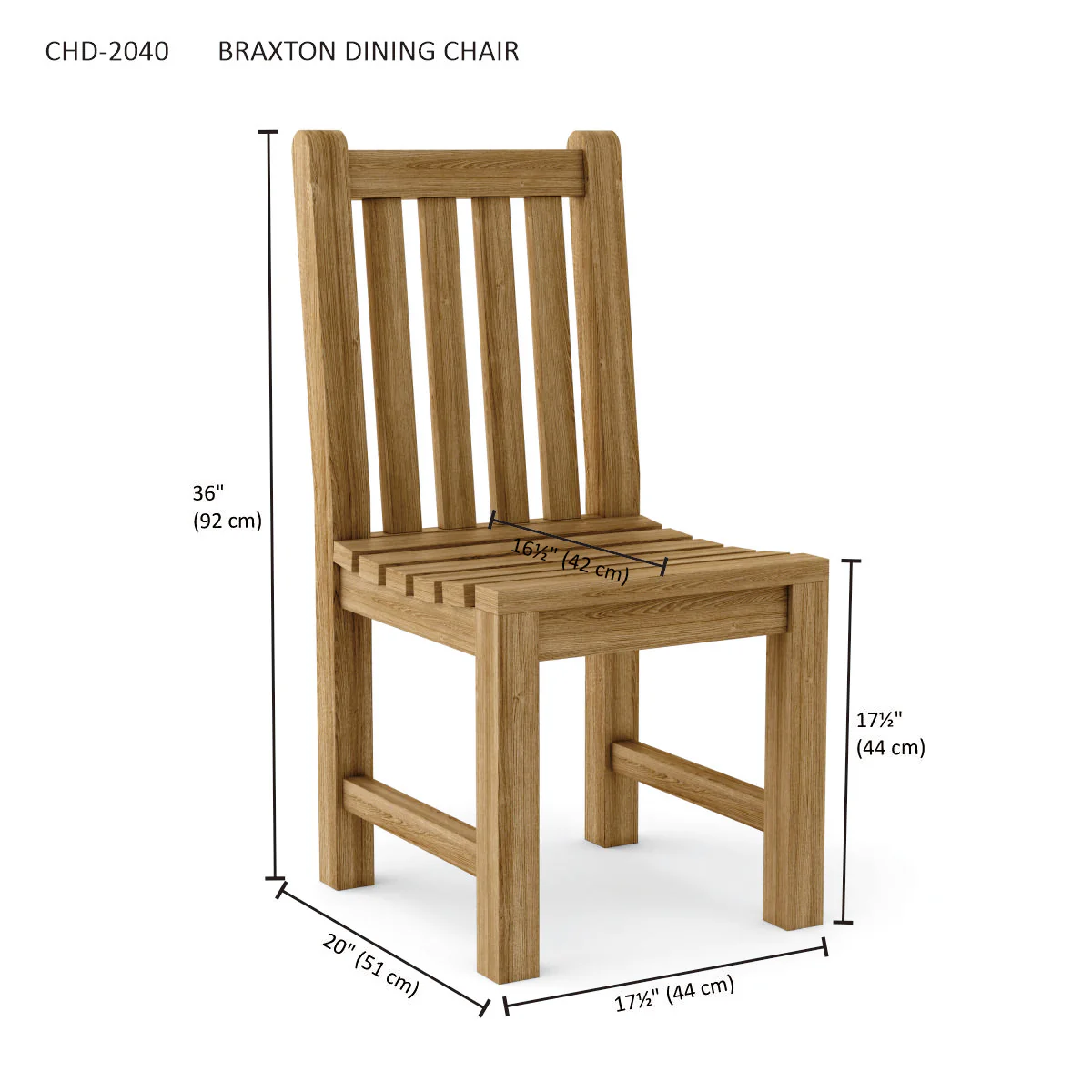 Braxton Dining Chair - Image 5