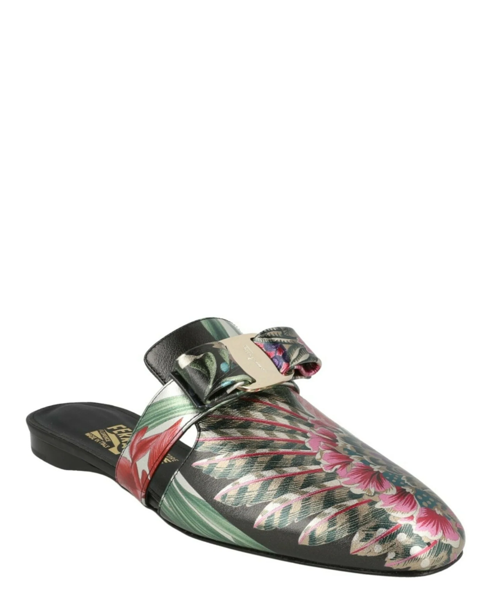 Briza Floral Mules - Narrow Width - Image 2