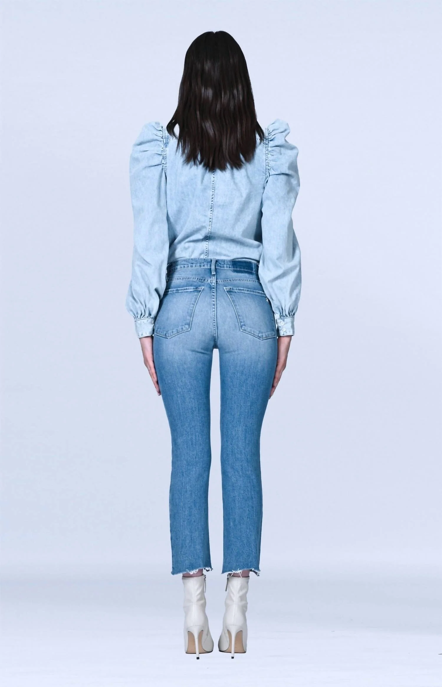 Brooke Straight Crop Jean In New Religion - Image 3