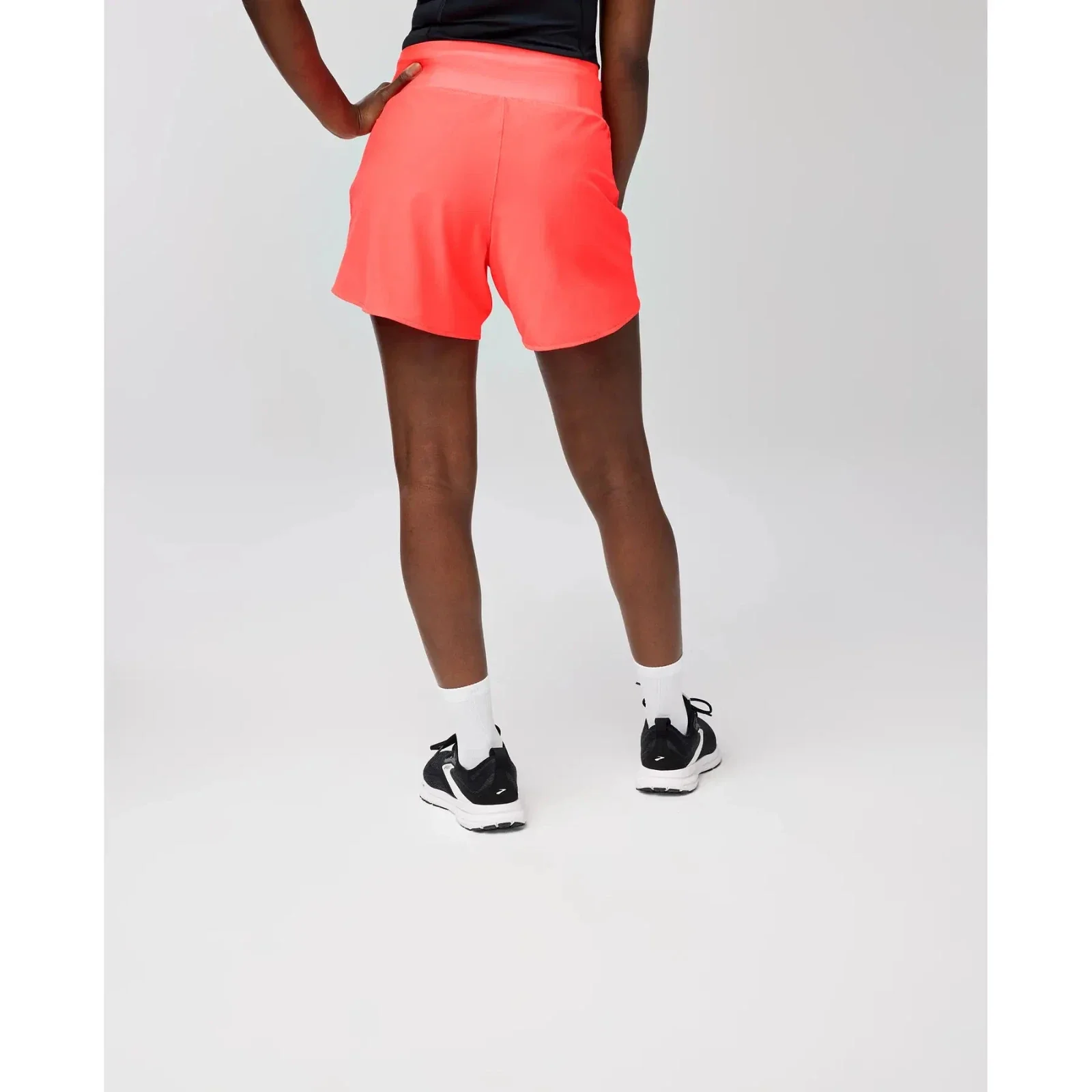 Brooks Chaser 2.0 Shorts Women's Cayenne 5" Inseam High Rise Running DSGL567 - Image 3