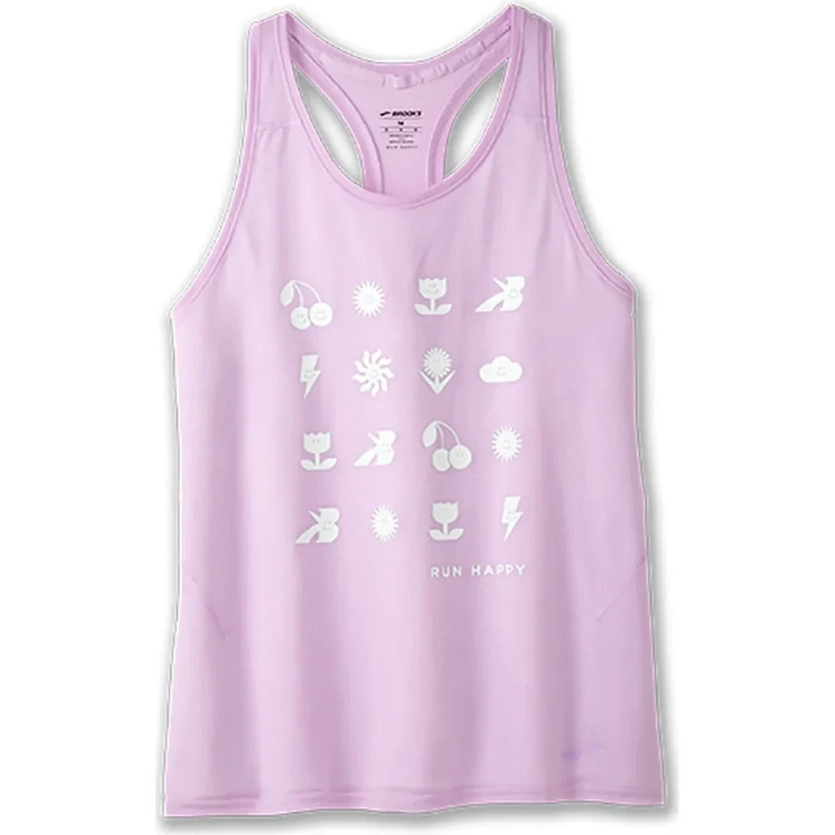 Brooks Distance Tank 3.0 Womens Purple Quick-Dry Racerback Active DSGL1 1 - Image 4