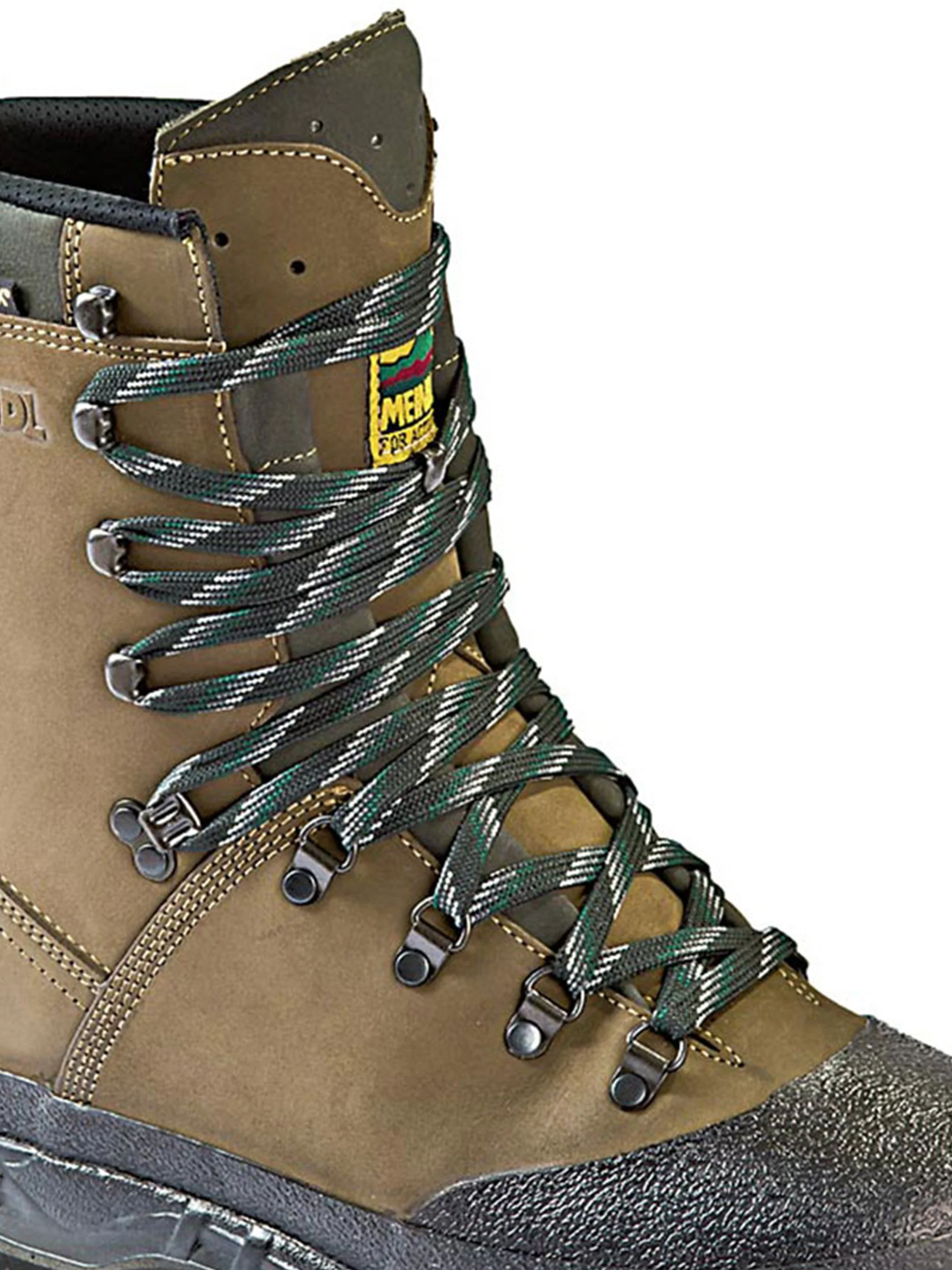 Brown Antarktis Leather High-Top Boots - Image 2