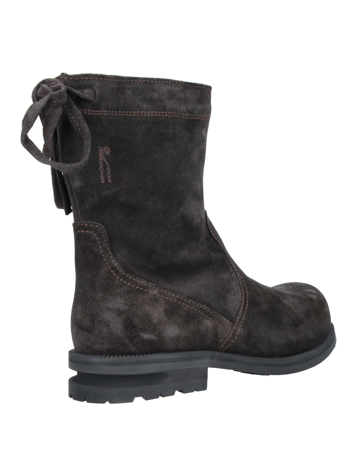 Brown Farkas Suede Side Zip Boots - Image 4