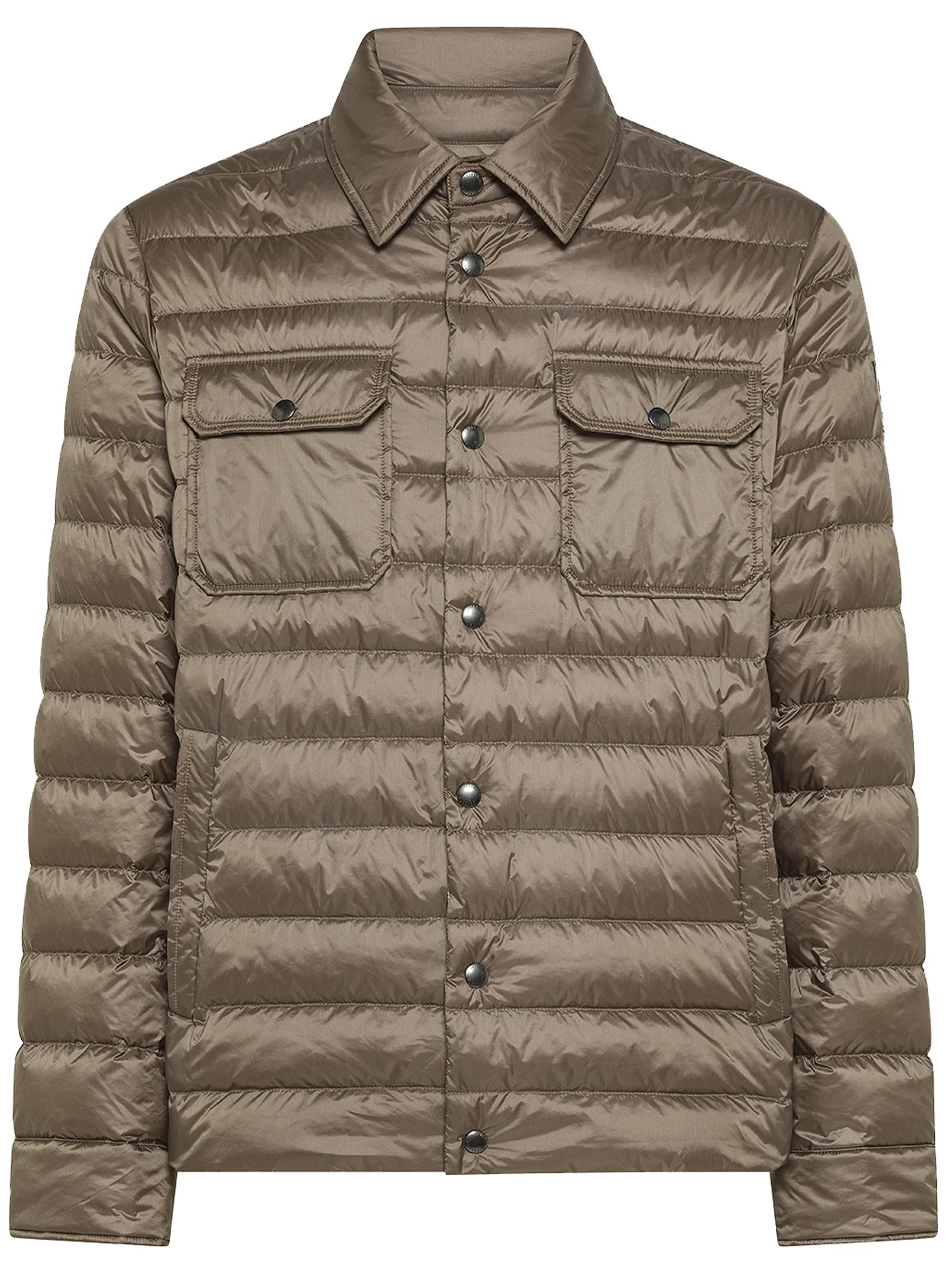 Brown Quilted Padded Brown Jacket