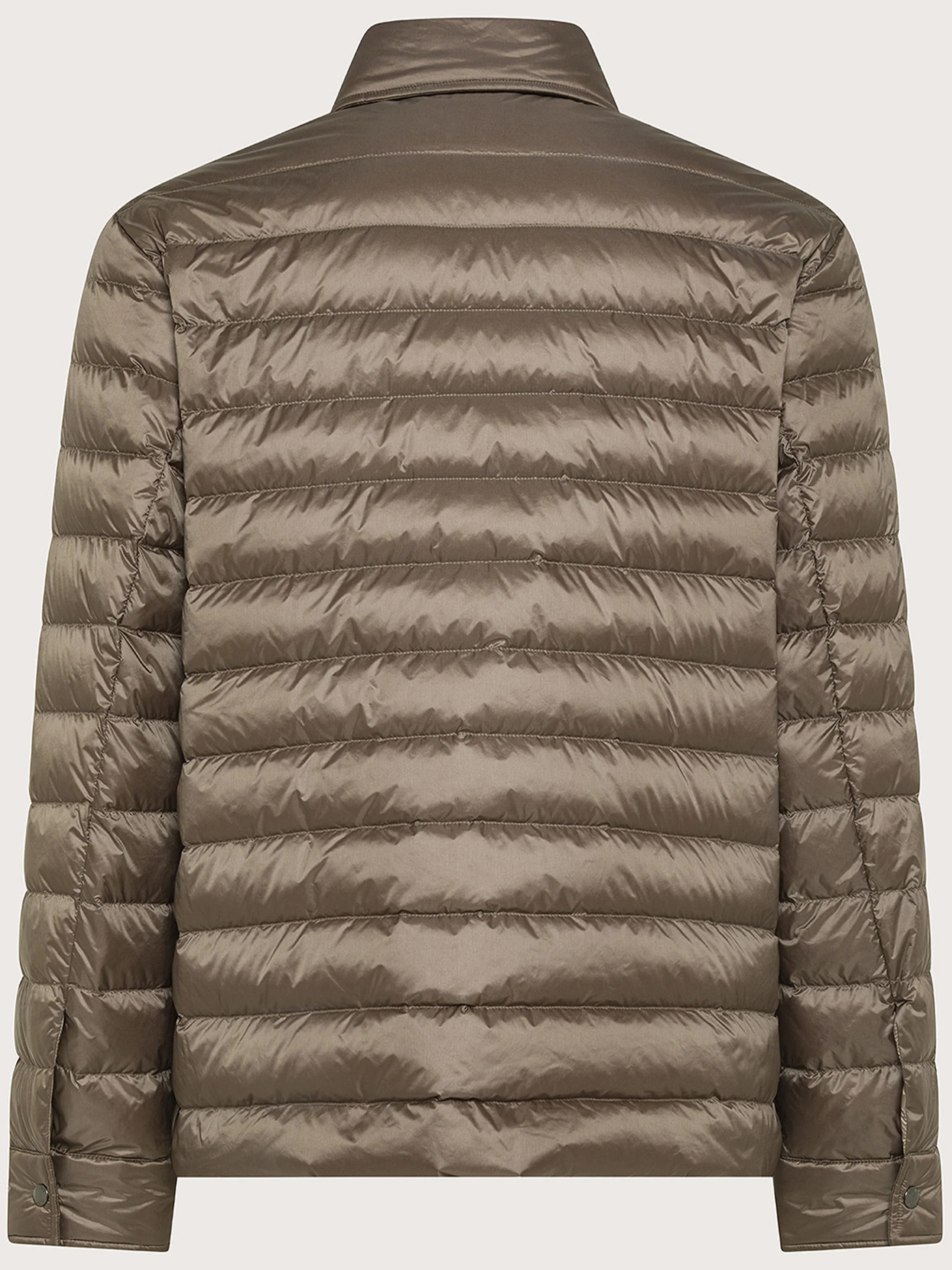 Brown Quilted Padded Brown Jacket - Image 2
