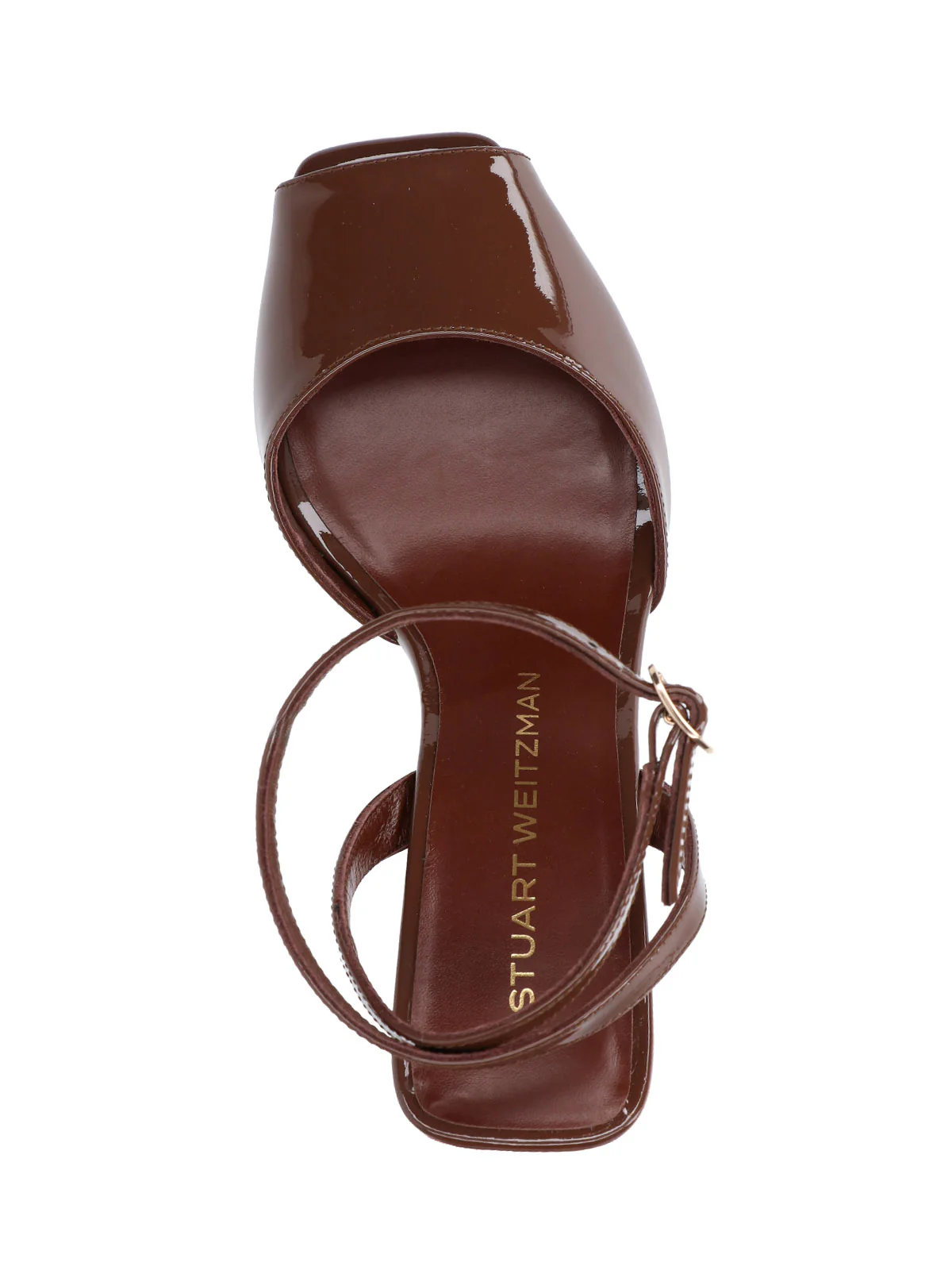 Brown Val 85 Calfskin Sandals - Image 5