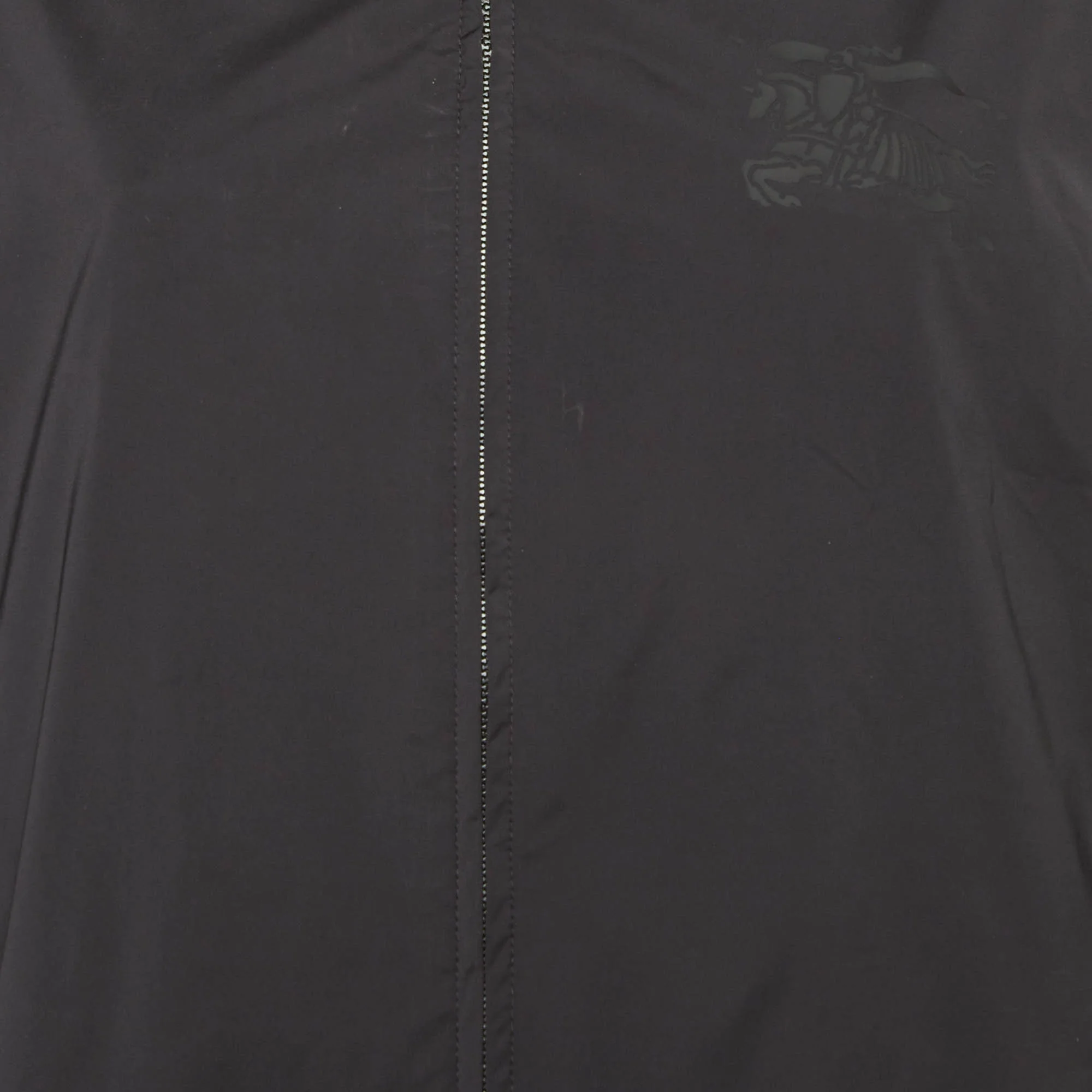 Burberry Black Oak Leaf Badge Print Synthetic Jacket - Image 3