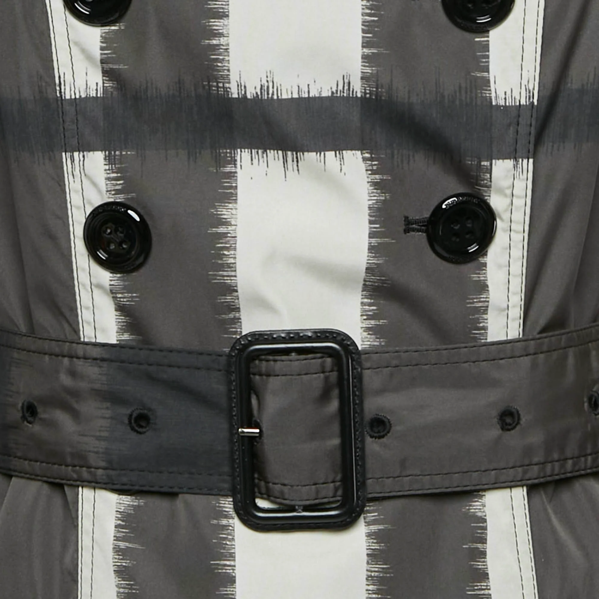 Burberry Multicolor Synthetic Taffeta Waterloo Trench Coat - Image 3