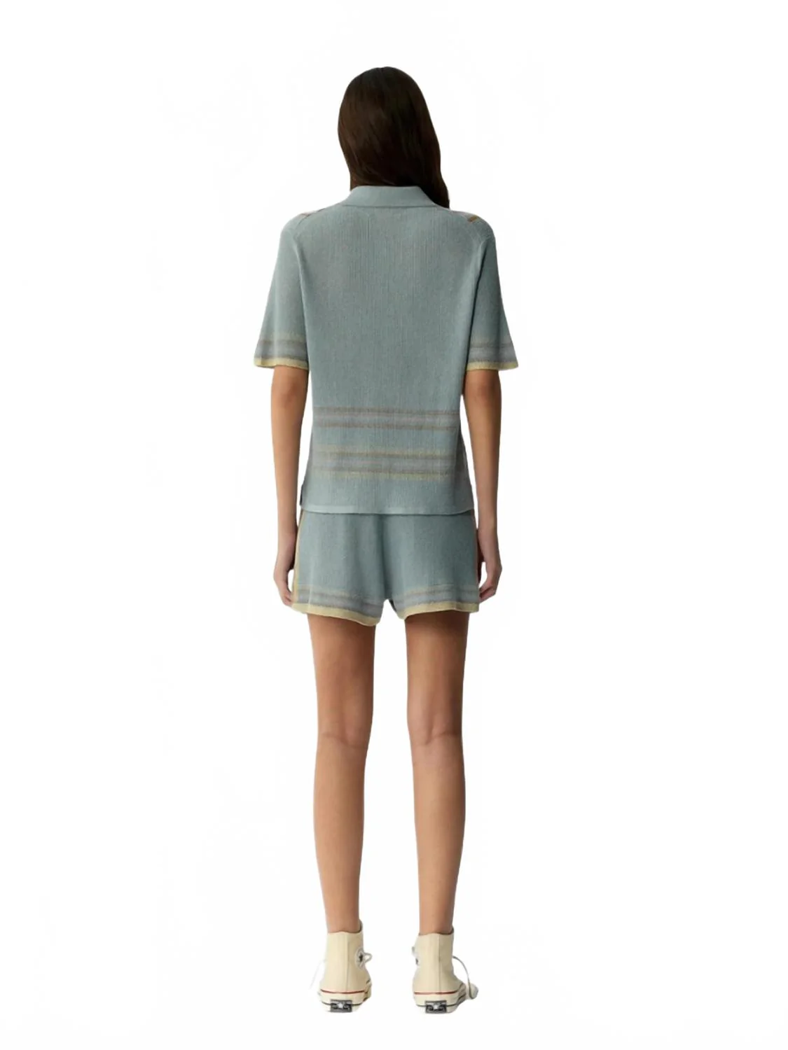 Button-Down Shirt In Clear Sky Combo - Image 3
