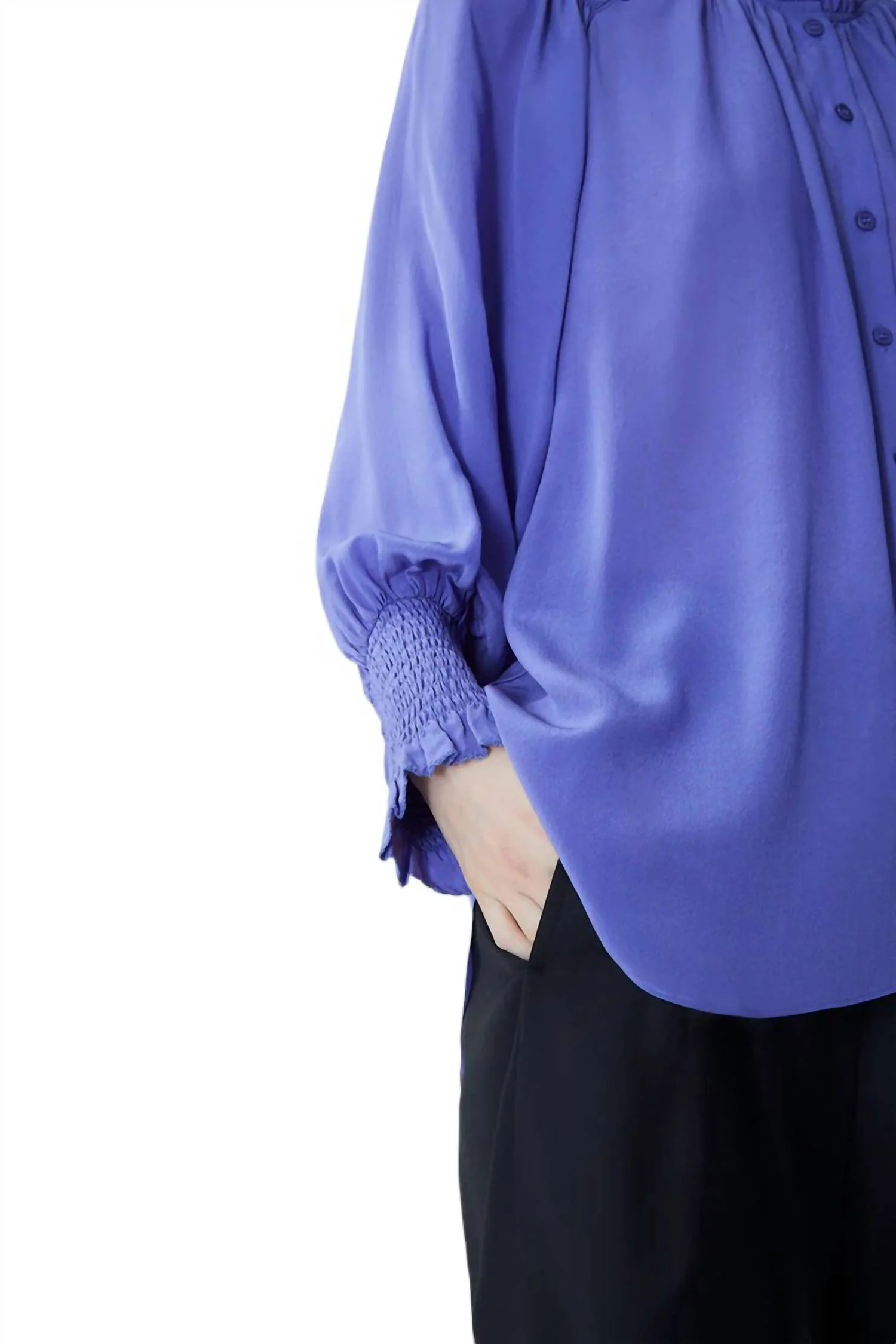 Cabrera Julieta Blouse In Violet - Image 3