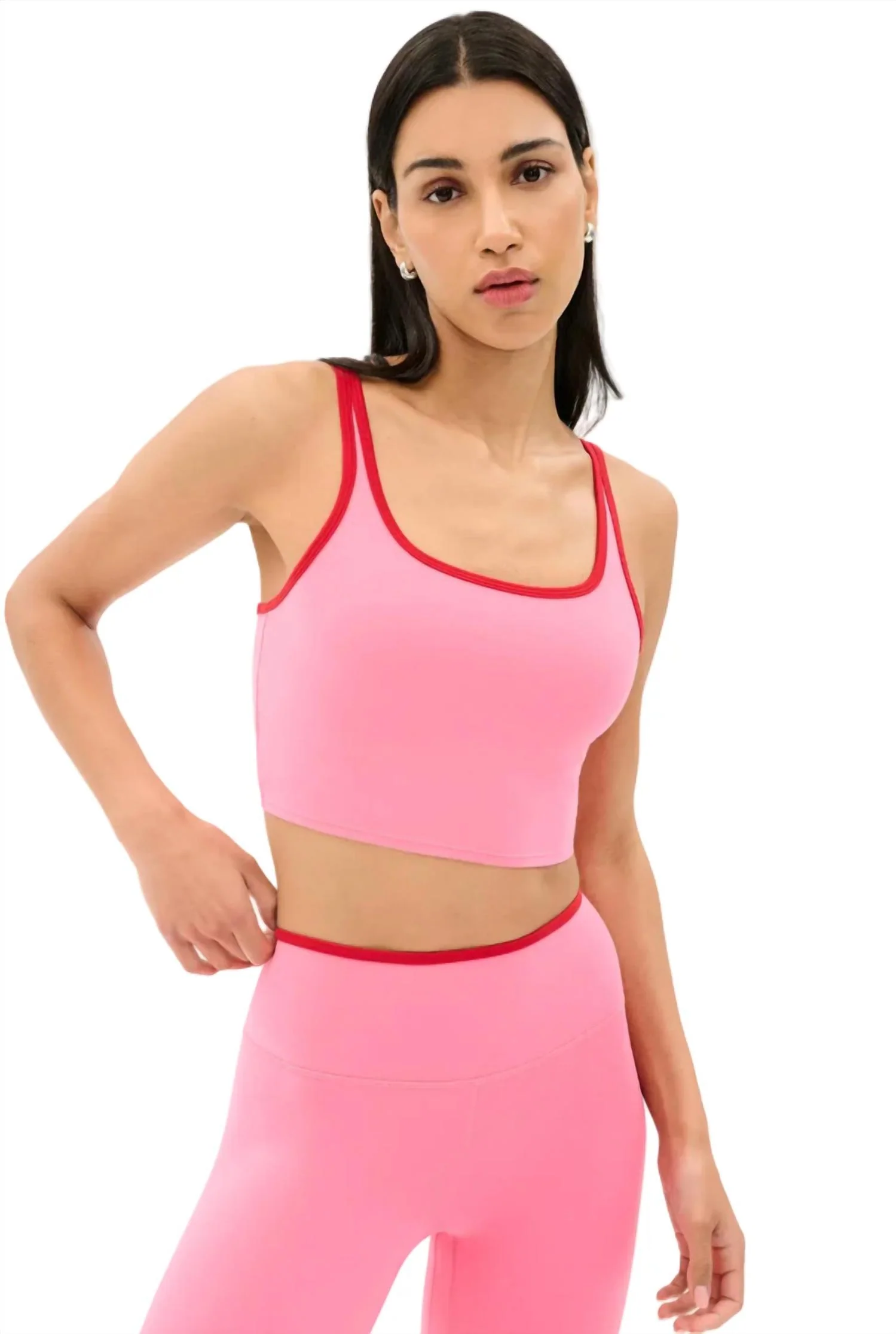 Cait Rigor Bralette In Strawberry/pirate Red - Image 2