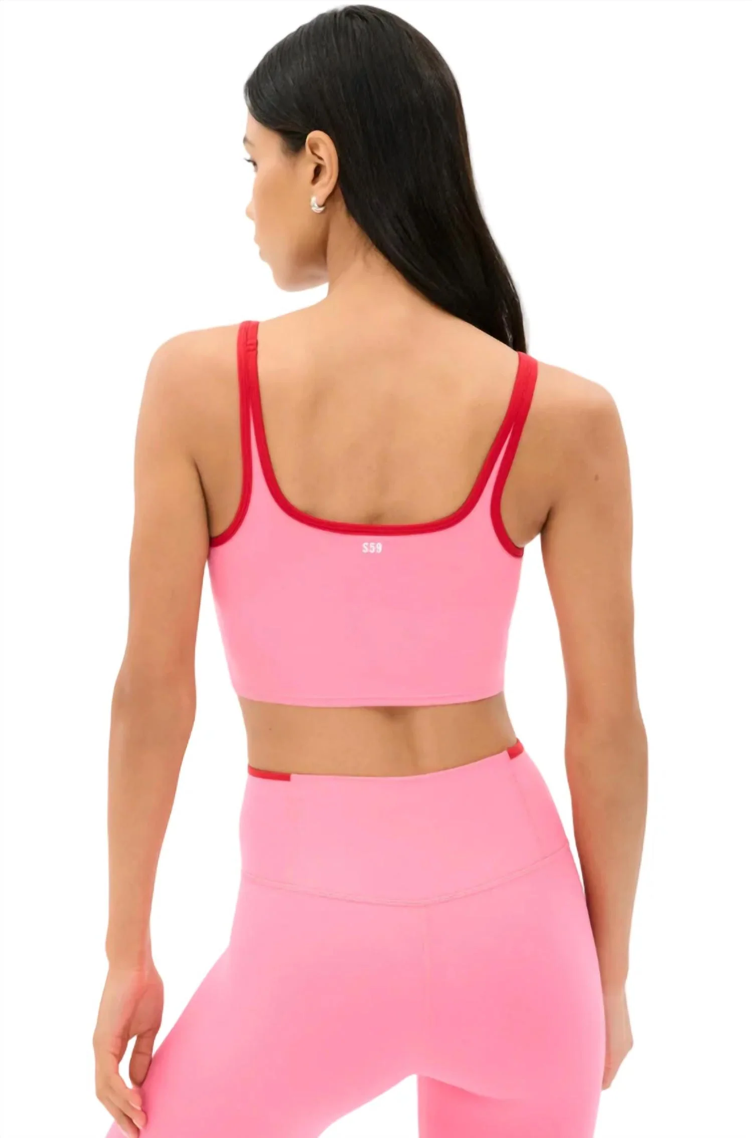 Cait Rigor Bralette In Strawberry/pirate Red - Image 3