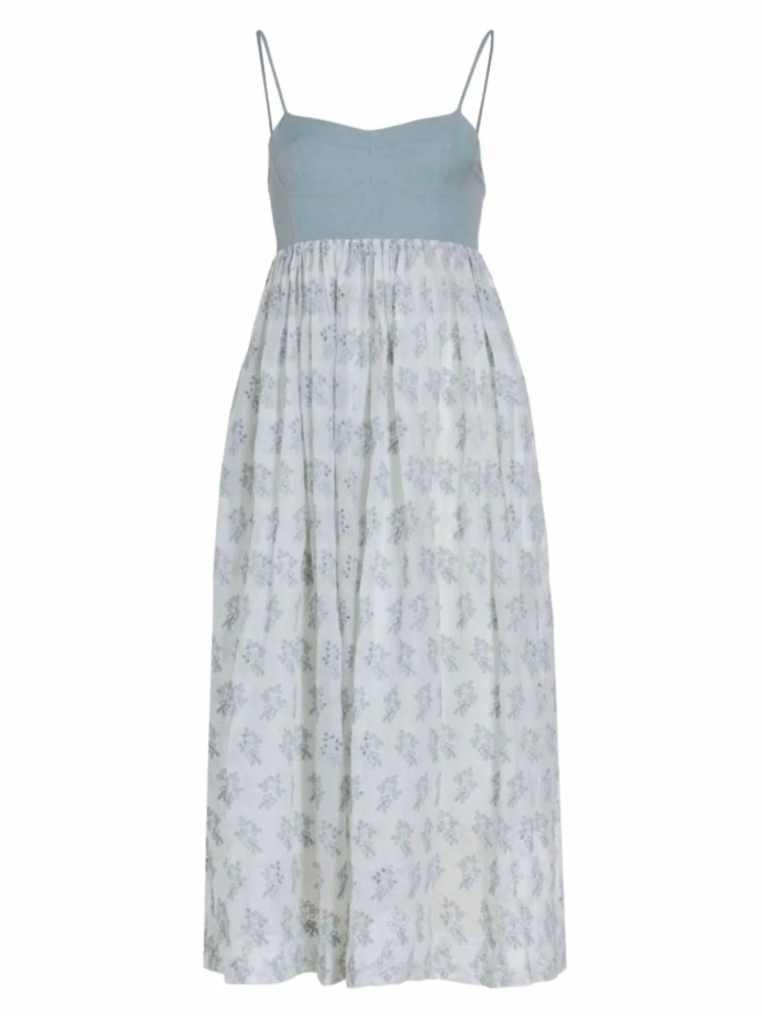 Camelia Dress In Crystal Blue - Image 4