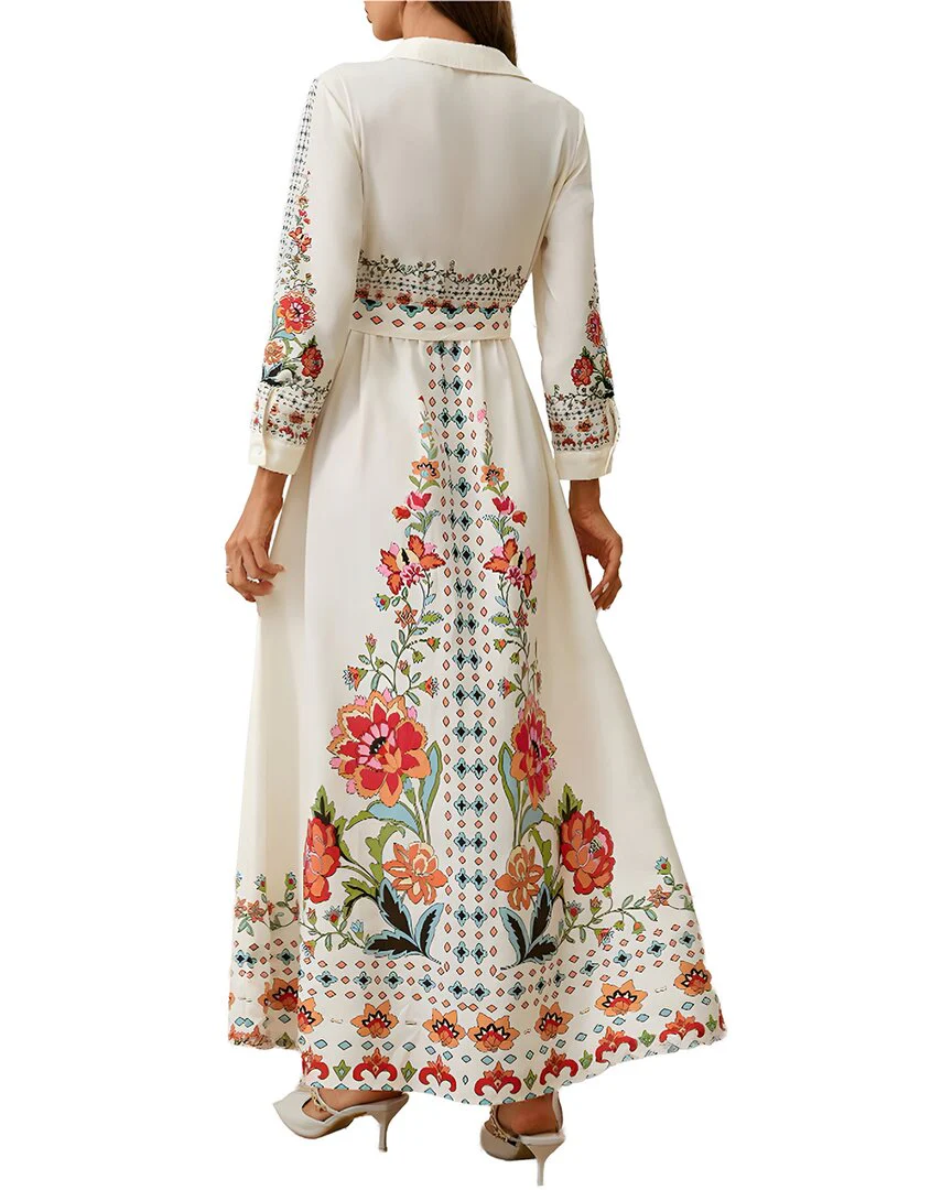 Camila Blanco Maxi Dress - Image 2