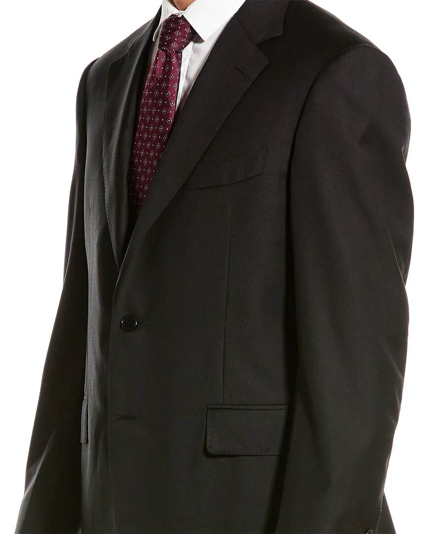 Canali Wool 2pc Suit - Image 4