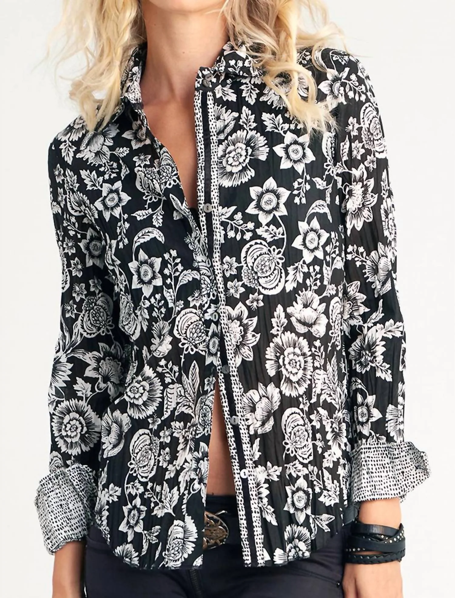 Canterbury Button Down Shirt In Black
