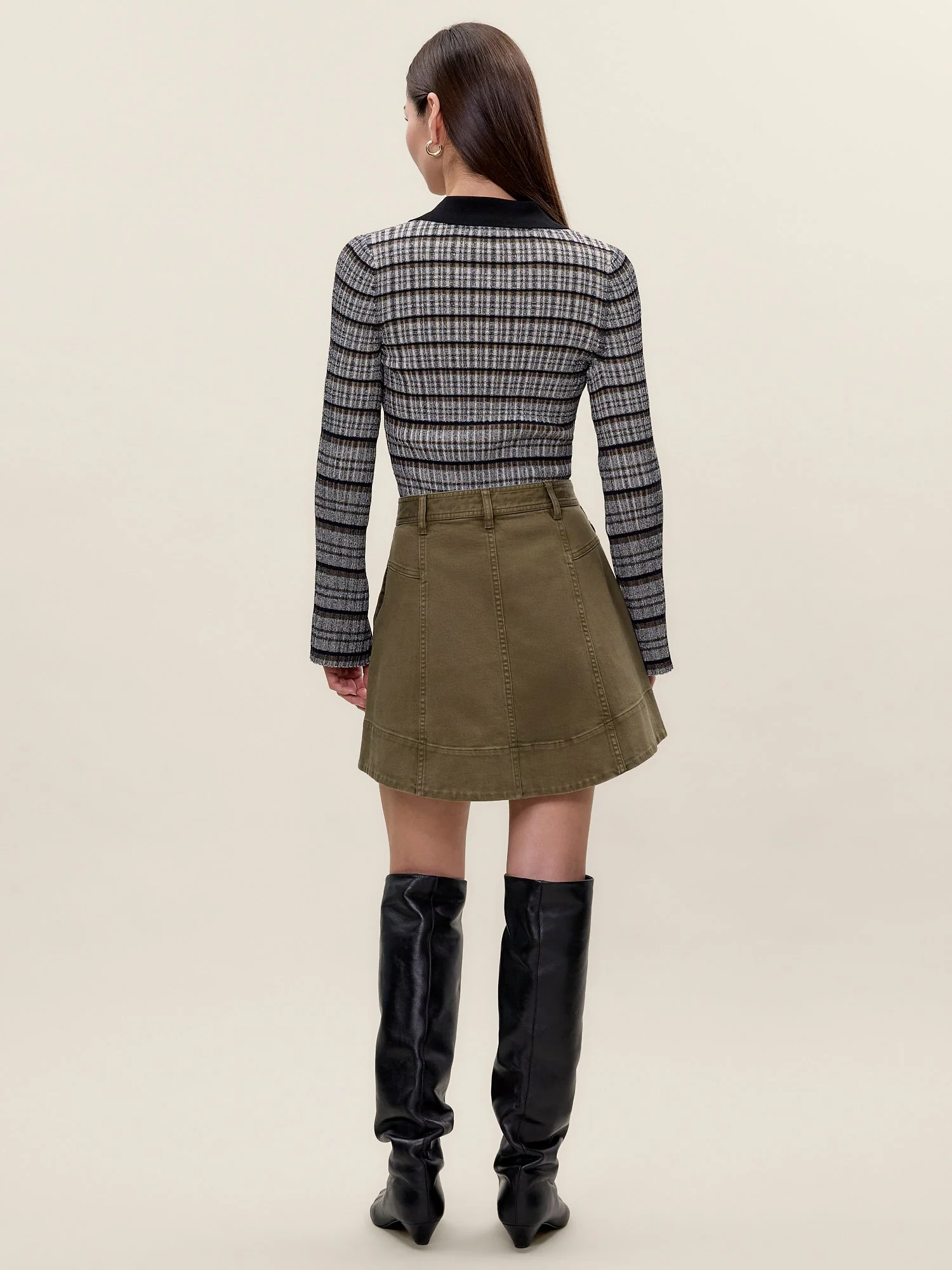 Carmen Garment Dyed Skirt - Image 3