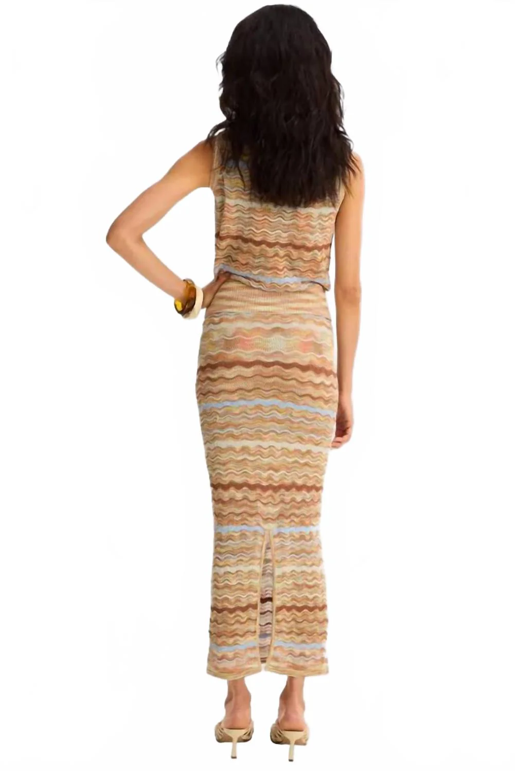 Carmen Skirt In Blue Multi - Image 2