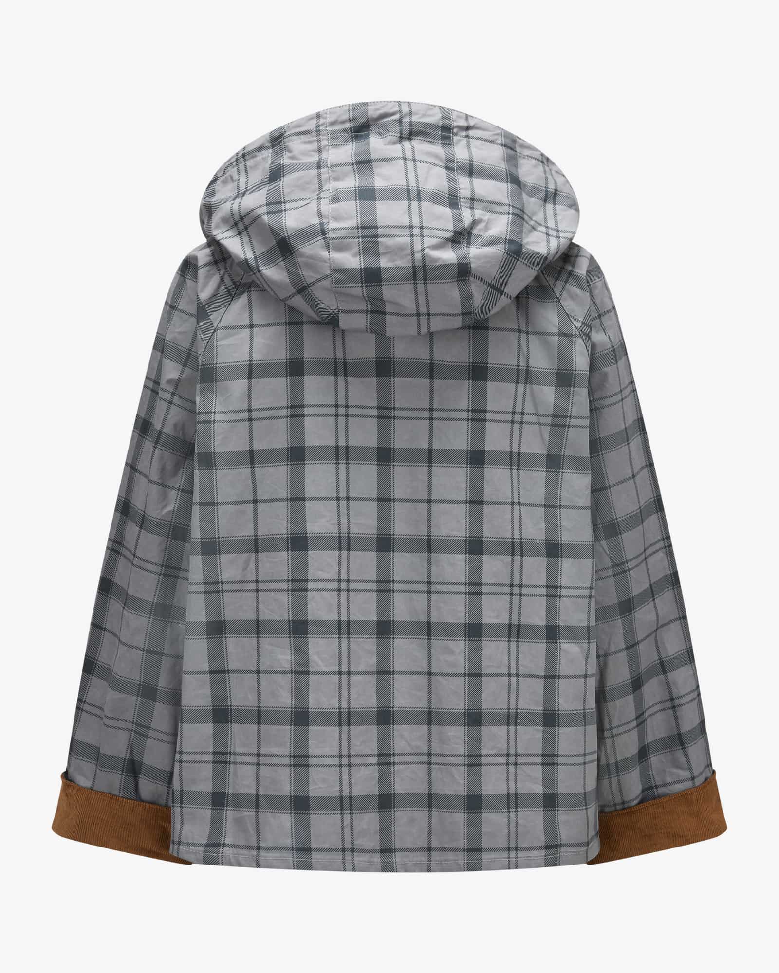 Carnforth Tartan Hooded Casual Jacket - Image 2