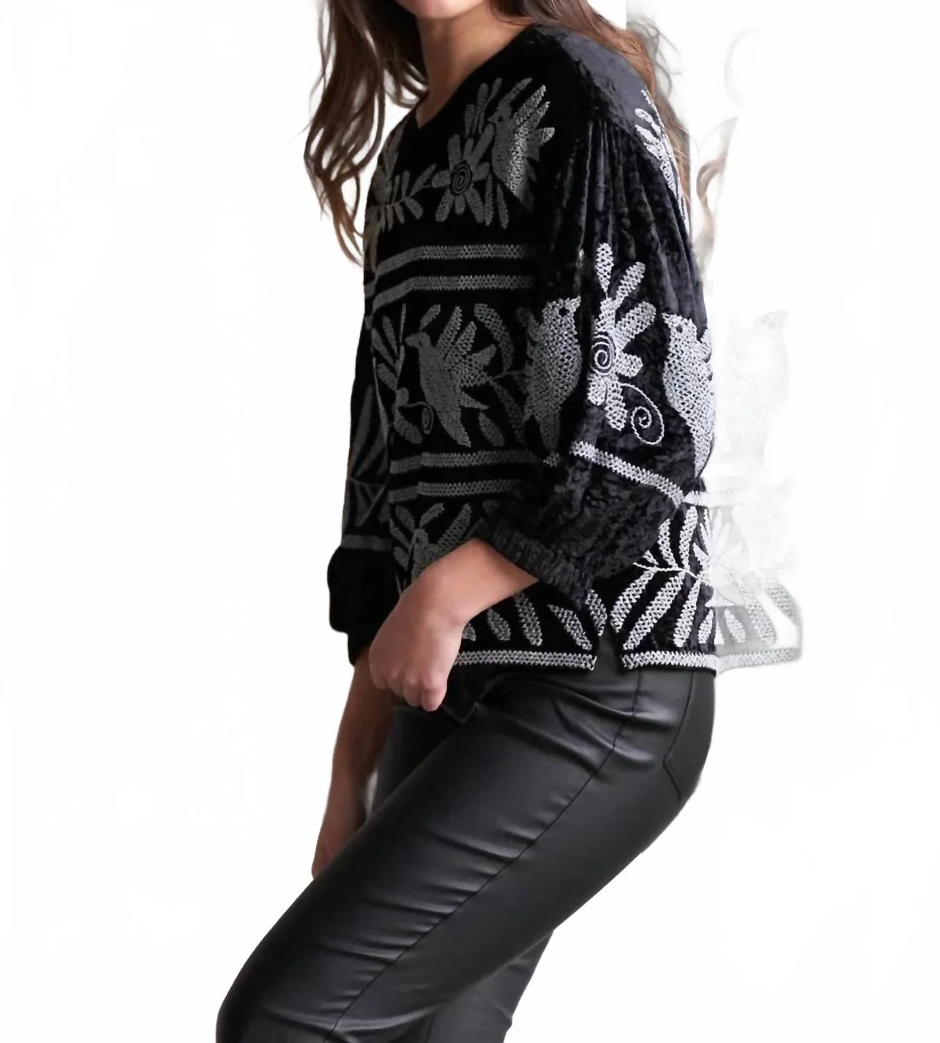 Casino Royale Top In Black - Image 2