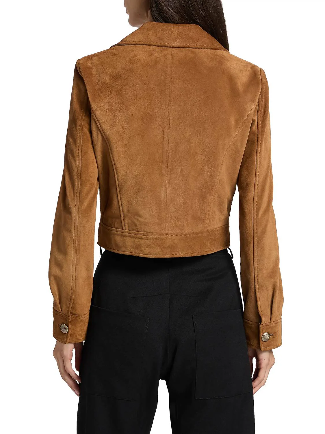 Cassidy Suede Jacket In Martora - Image 2