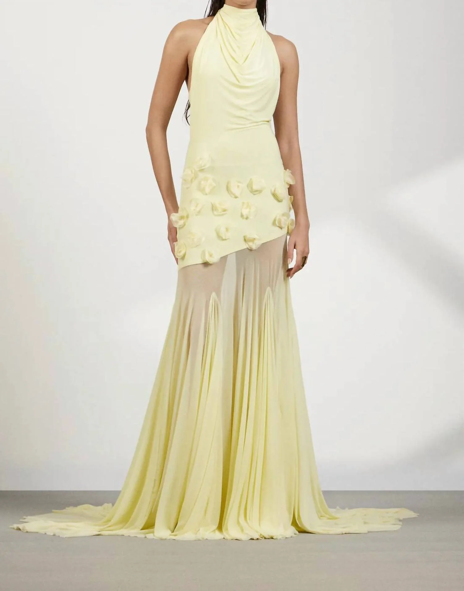Celeste Dress In Butter Yellow