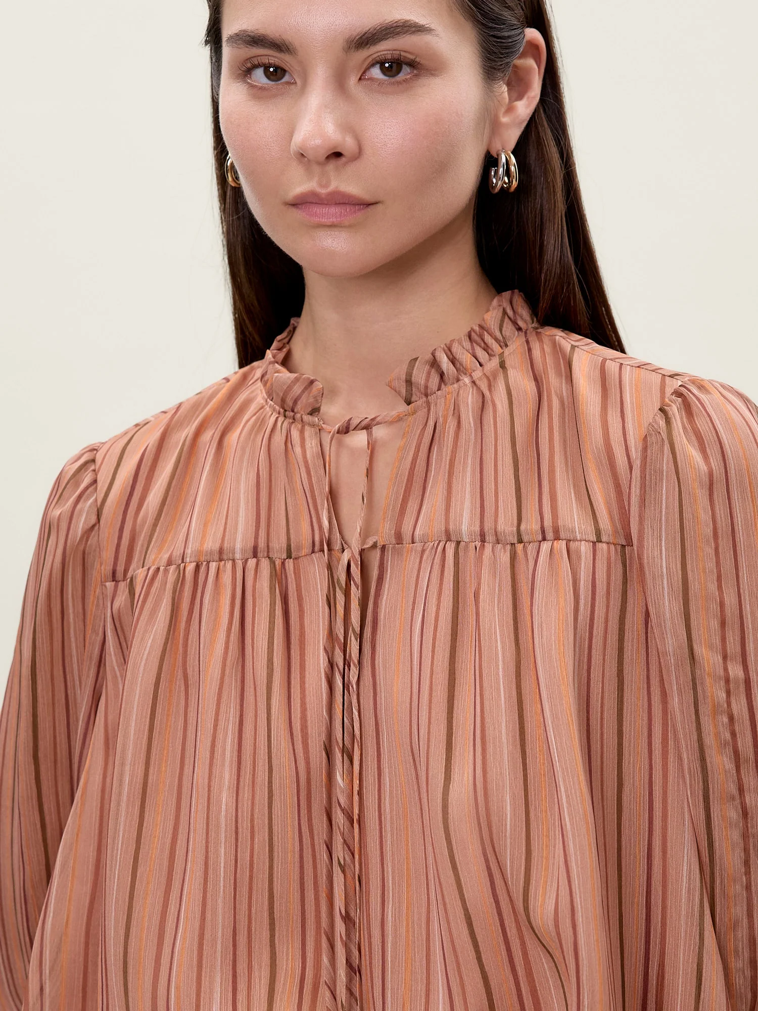 Celeste Stripe Blouse - Image 3