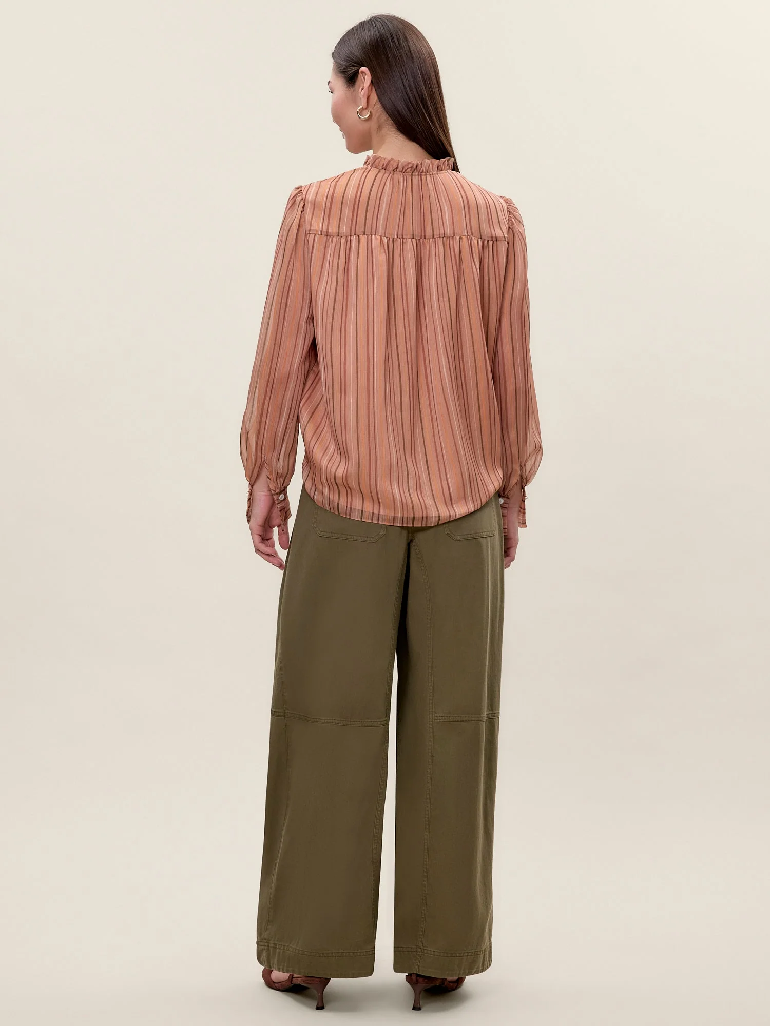 Celeste Stripe Blouse - Image 5