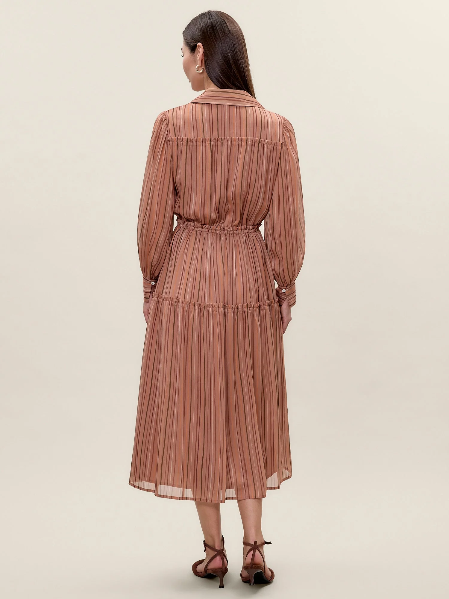 Celeste Stripe Dress - Image 4
