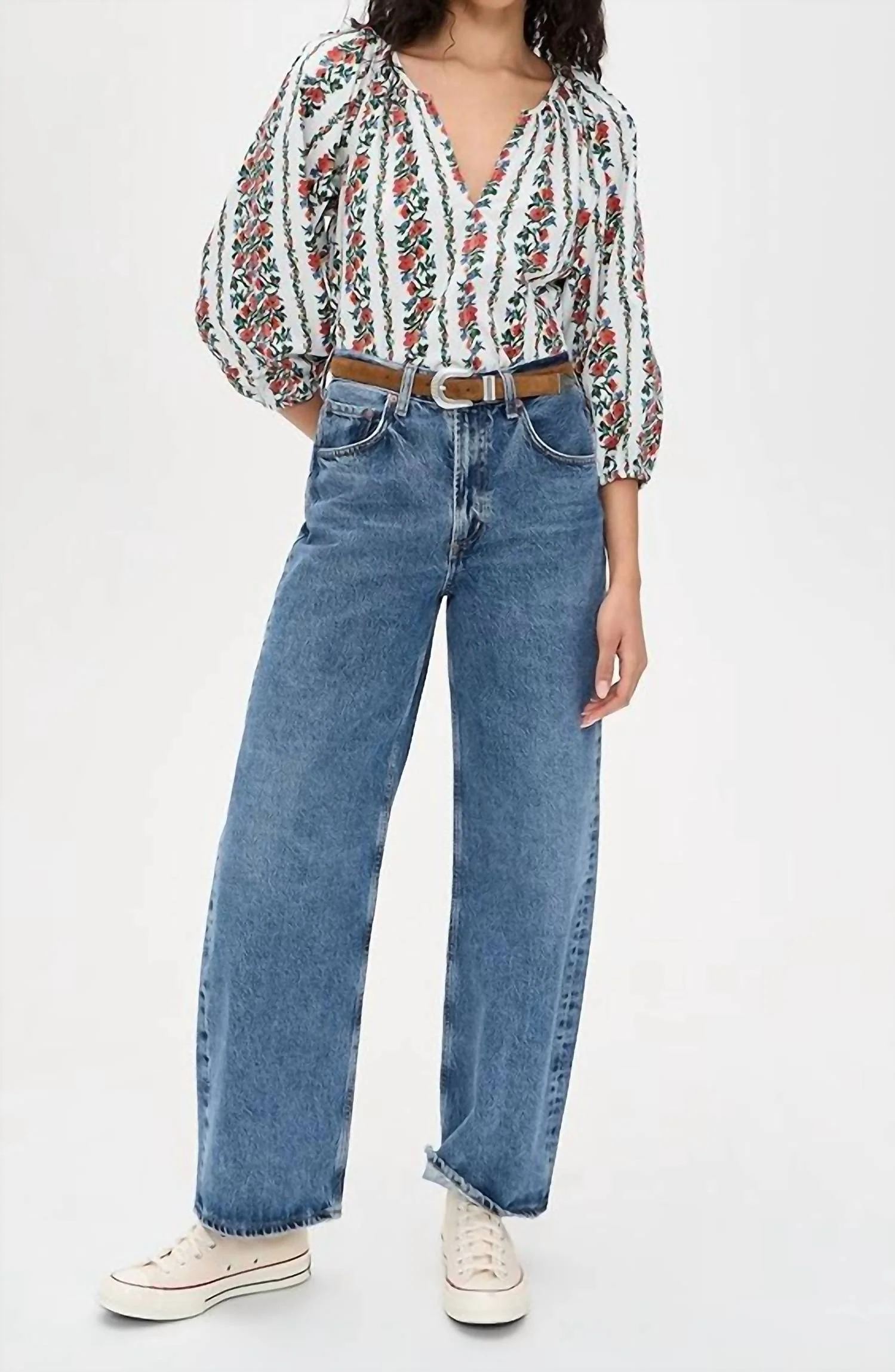 Chariot Top In Tapestry Floral - Image 4
