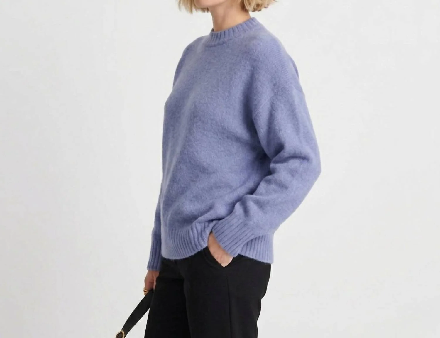 Charm Kritty Pullover Sweater In Blue - Image 2