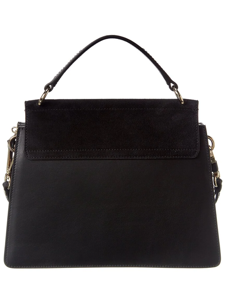 Chloé Faye Small Leather & Suede Shoulder Bag - Image 2