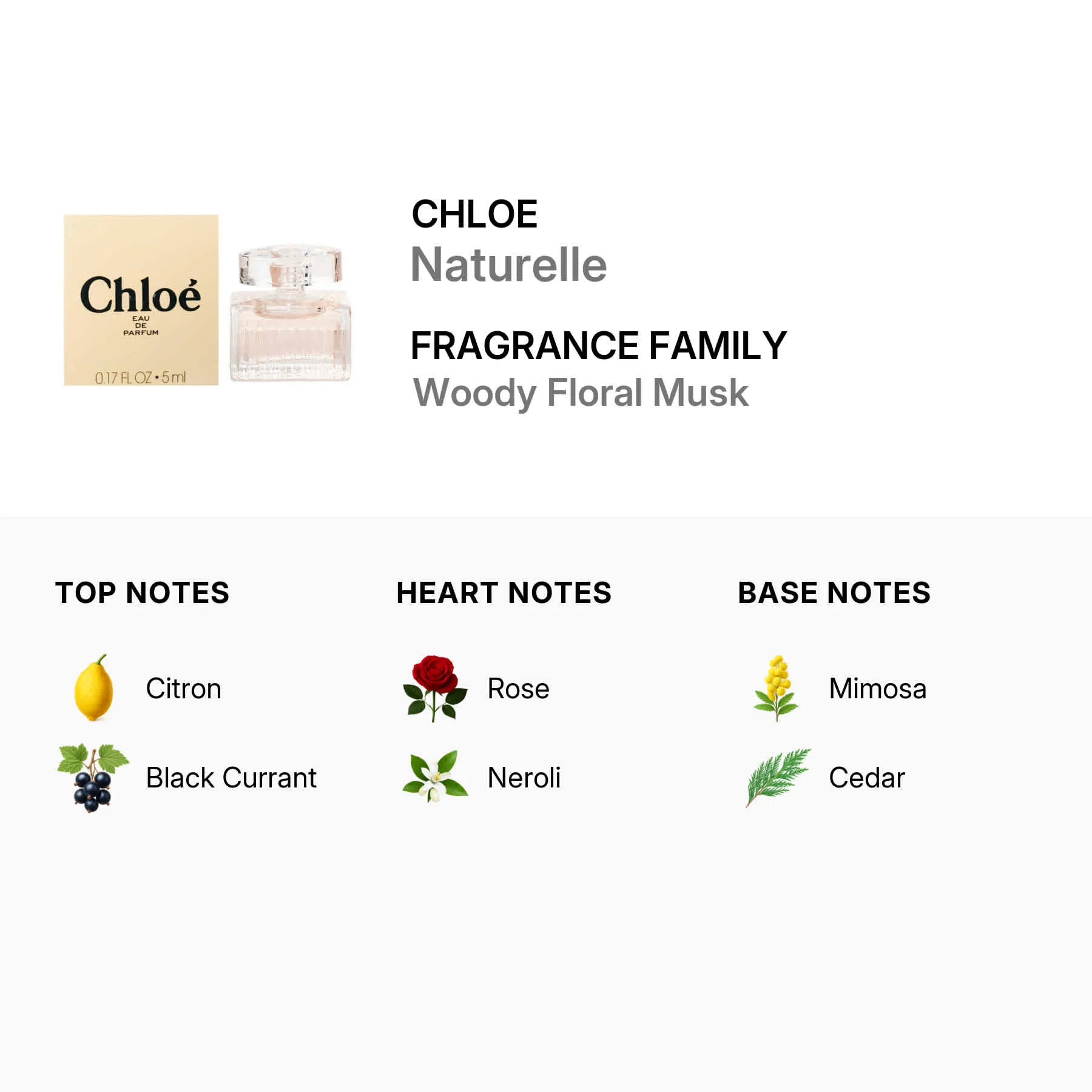 Chloe Ladies Naturelle EDP 0.16 oz Fragrances - Image 2
