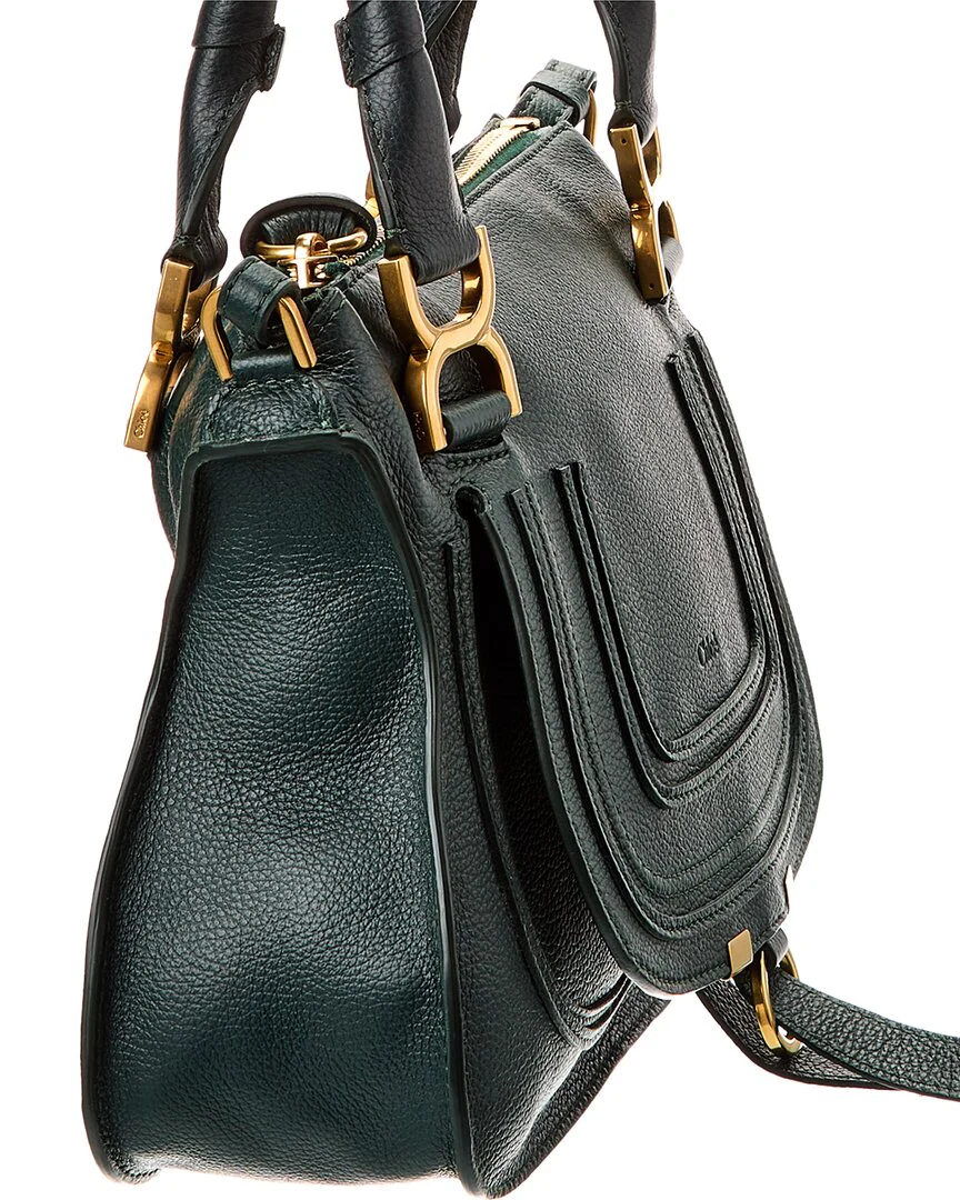 Chloé Marcie Small Leather Satchel - Image 3