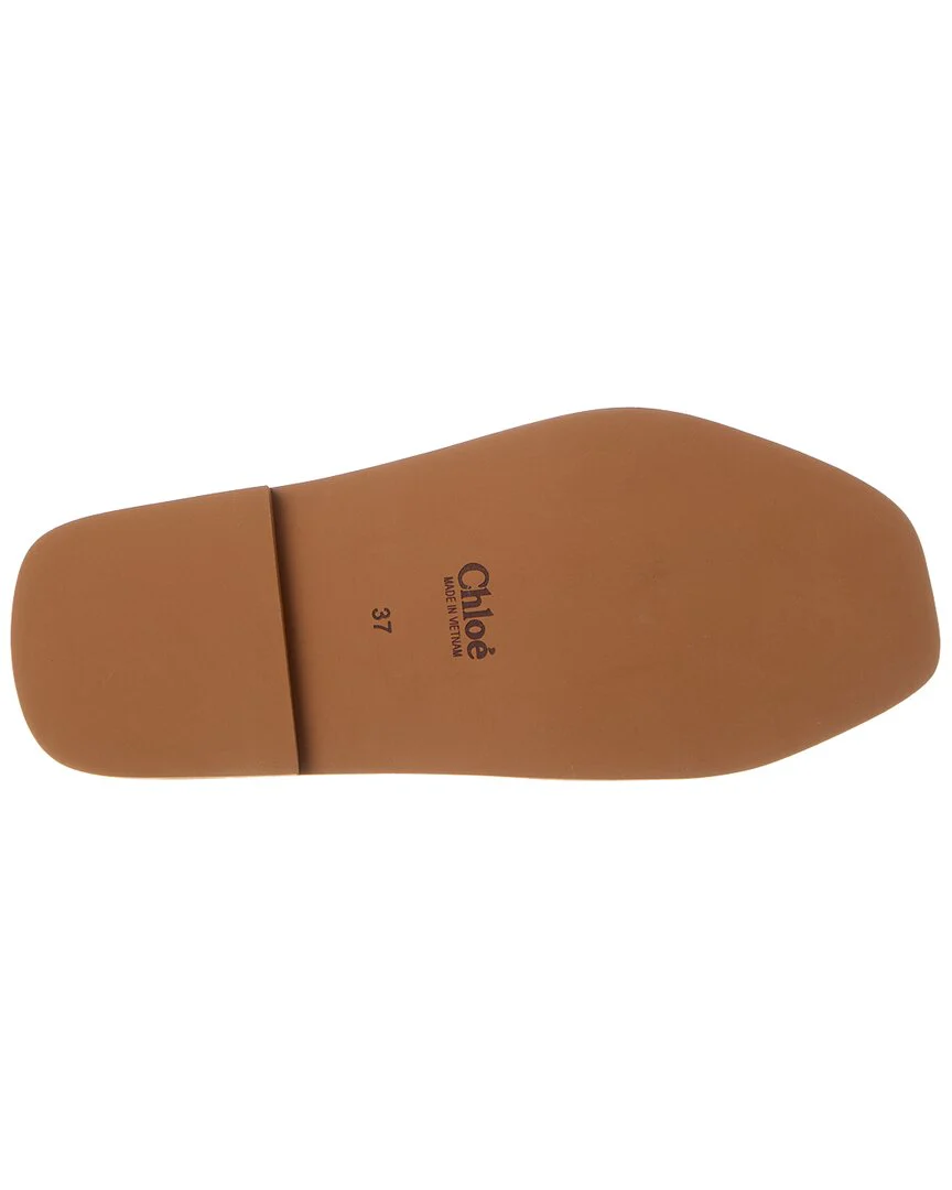 Chloe Woody Logo Canvas Slide - Image 4