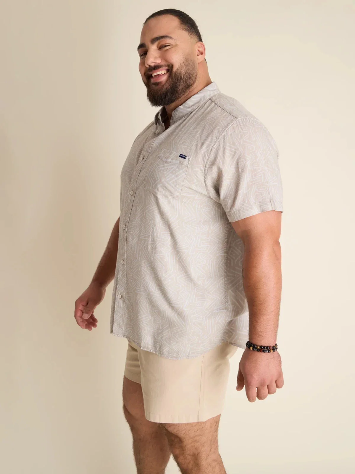 Chubbies Resort Weave Friday Shirt Men's No Such Thing Button Down DSGL734 - Image 4