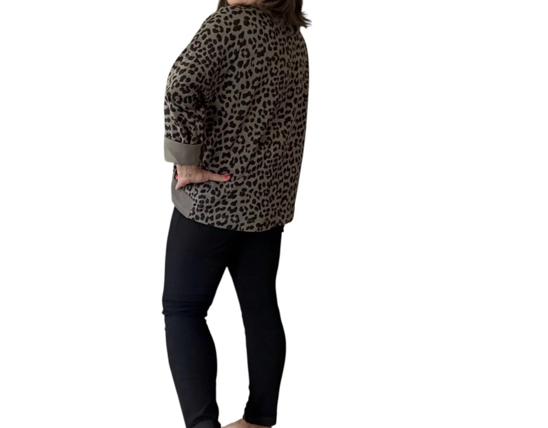 Ciao Bella Lightweight Top In Taupe - Image 3