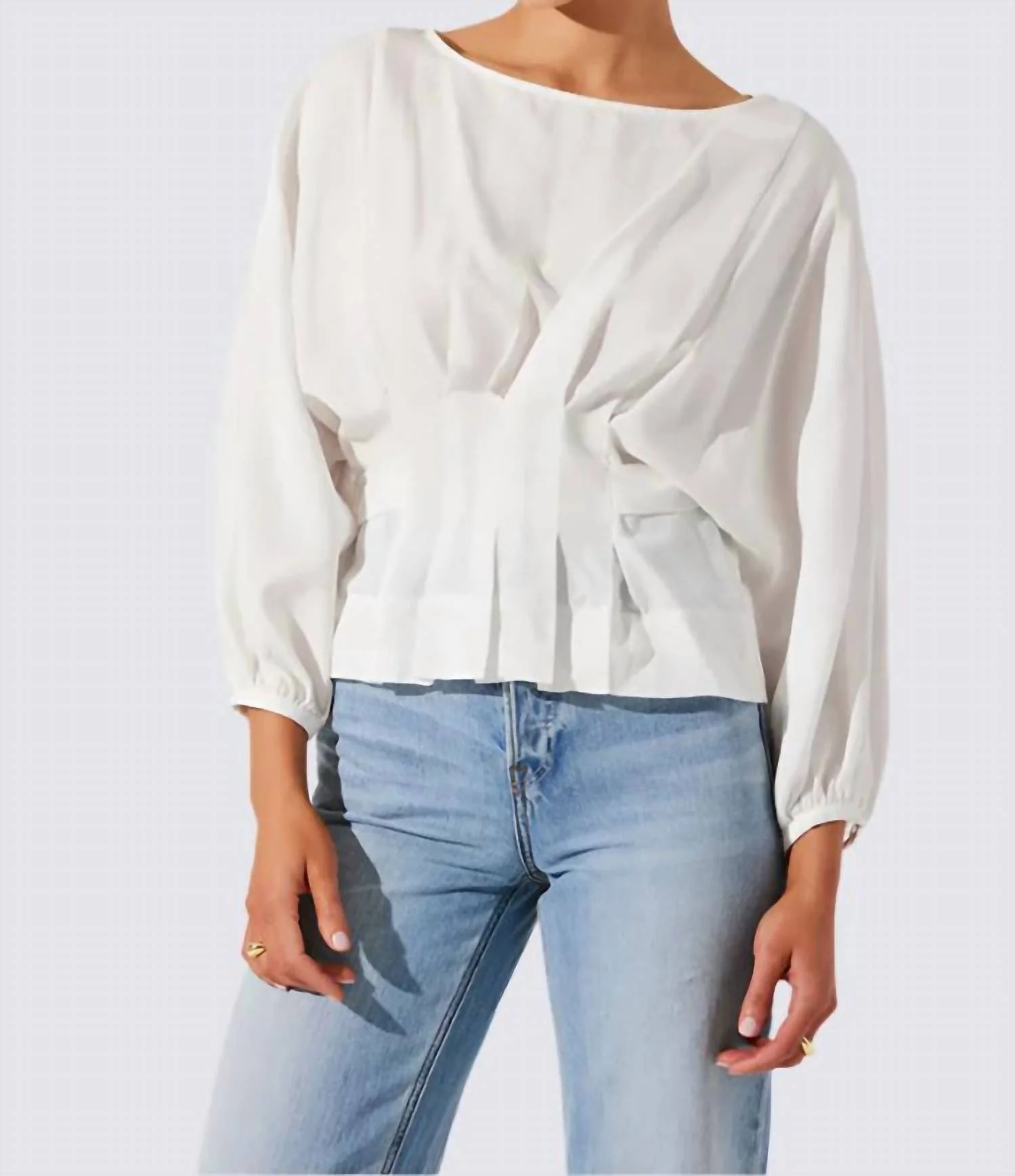 Ciara Top In White - Image 2