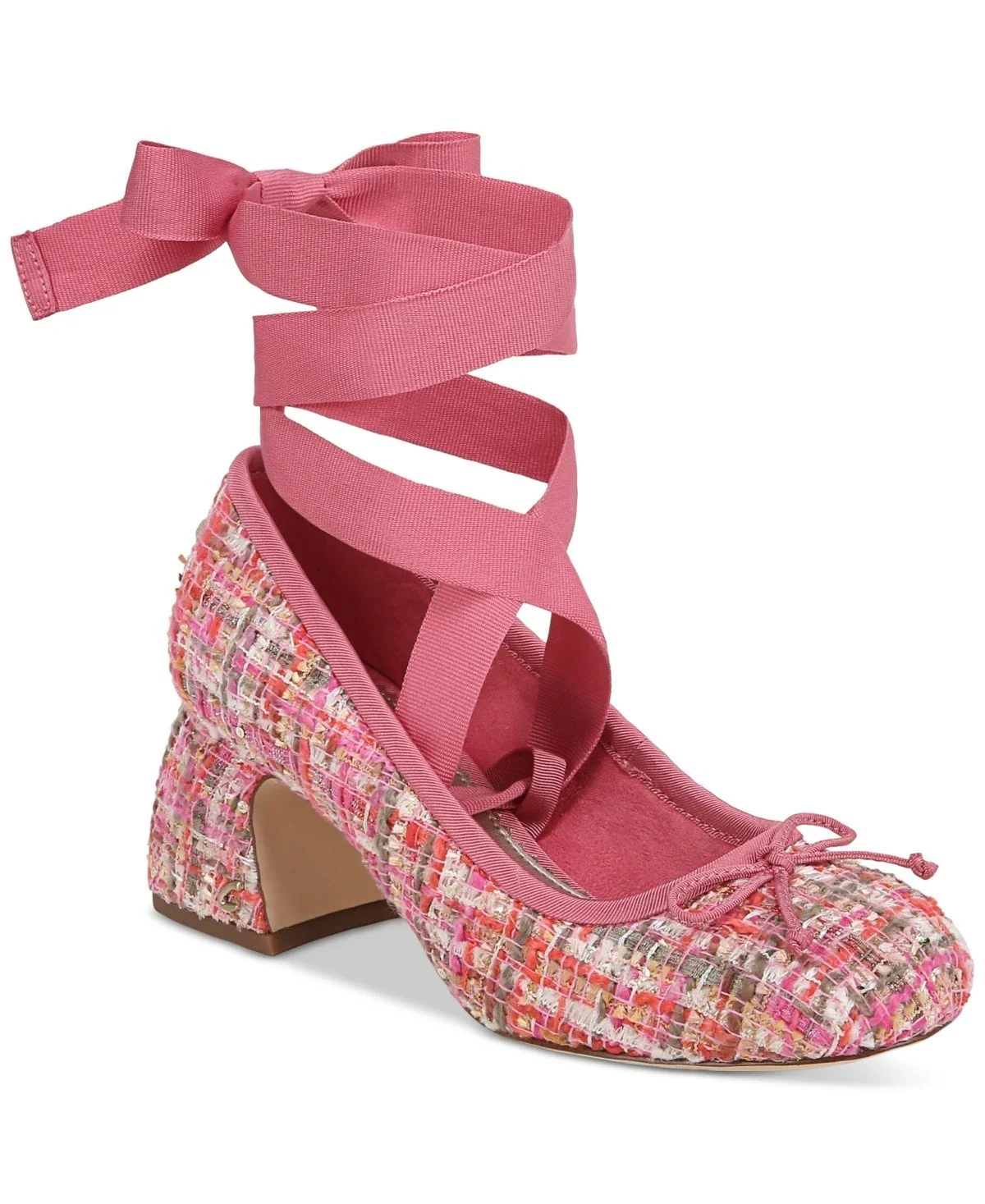 CircNY by Sam Edelman Della D3119F2650 Pump Women's Pink Block Heel HTAT979