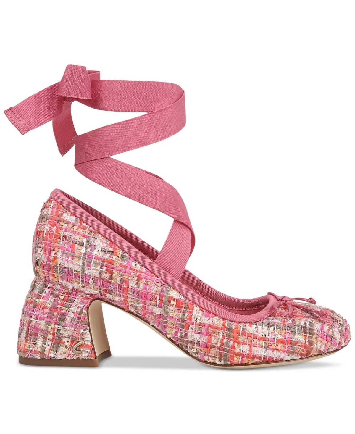 CircNY by Sam Edelman Della D3119F2650 Pump Women's Pink Block Heel HTAT979 - Image 2