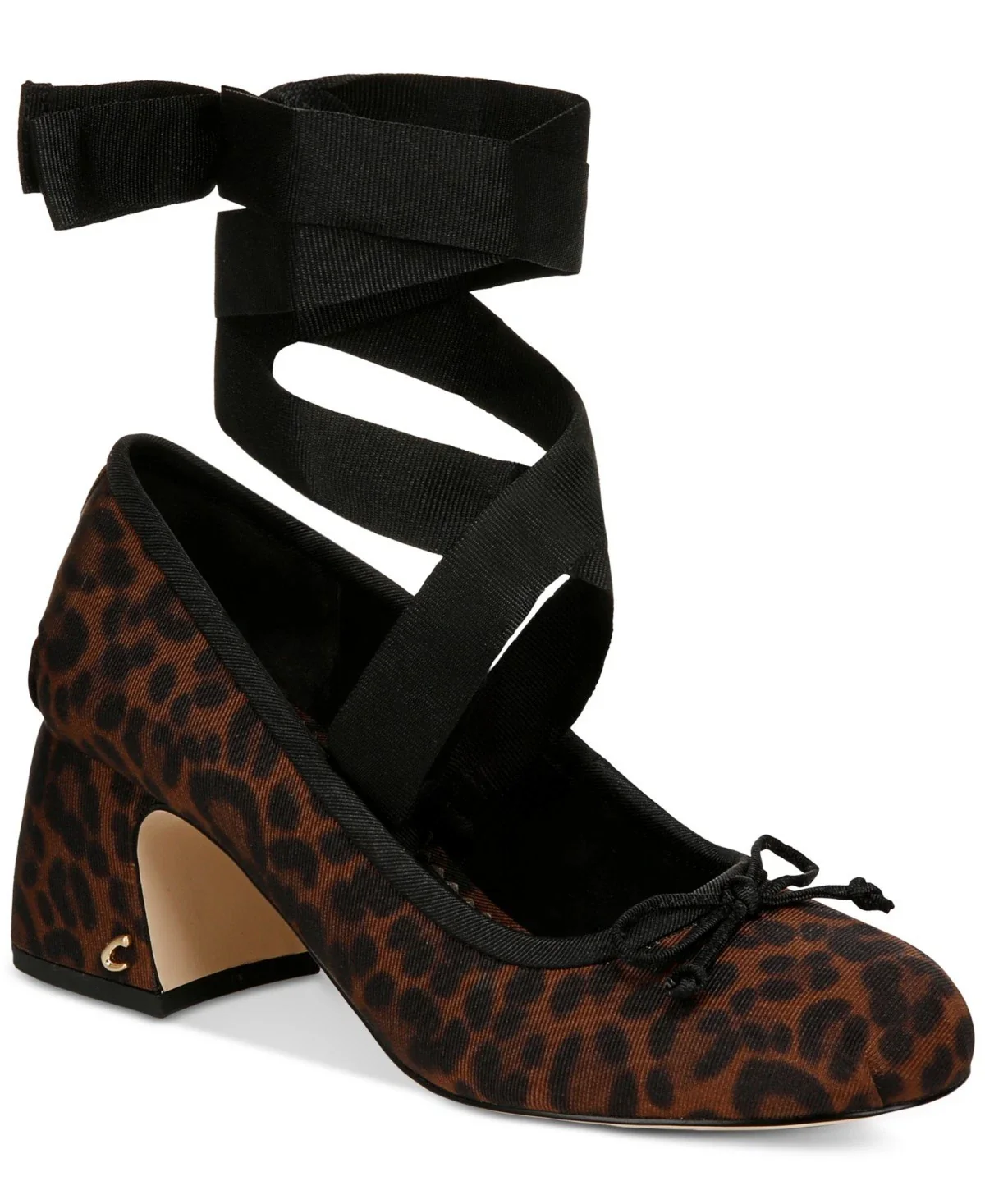 CircNY by Sam Edelman Della D3119F4005 Pump Women's Black Leopard HTAT986
