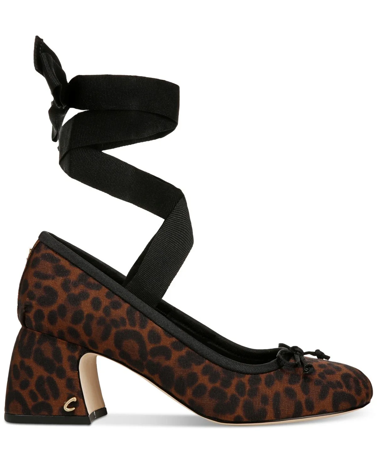 CircNY by Sam Edelman Della D3119F4005 Pump Women's Black Leopard HTAT986 - Image 2