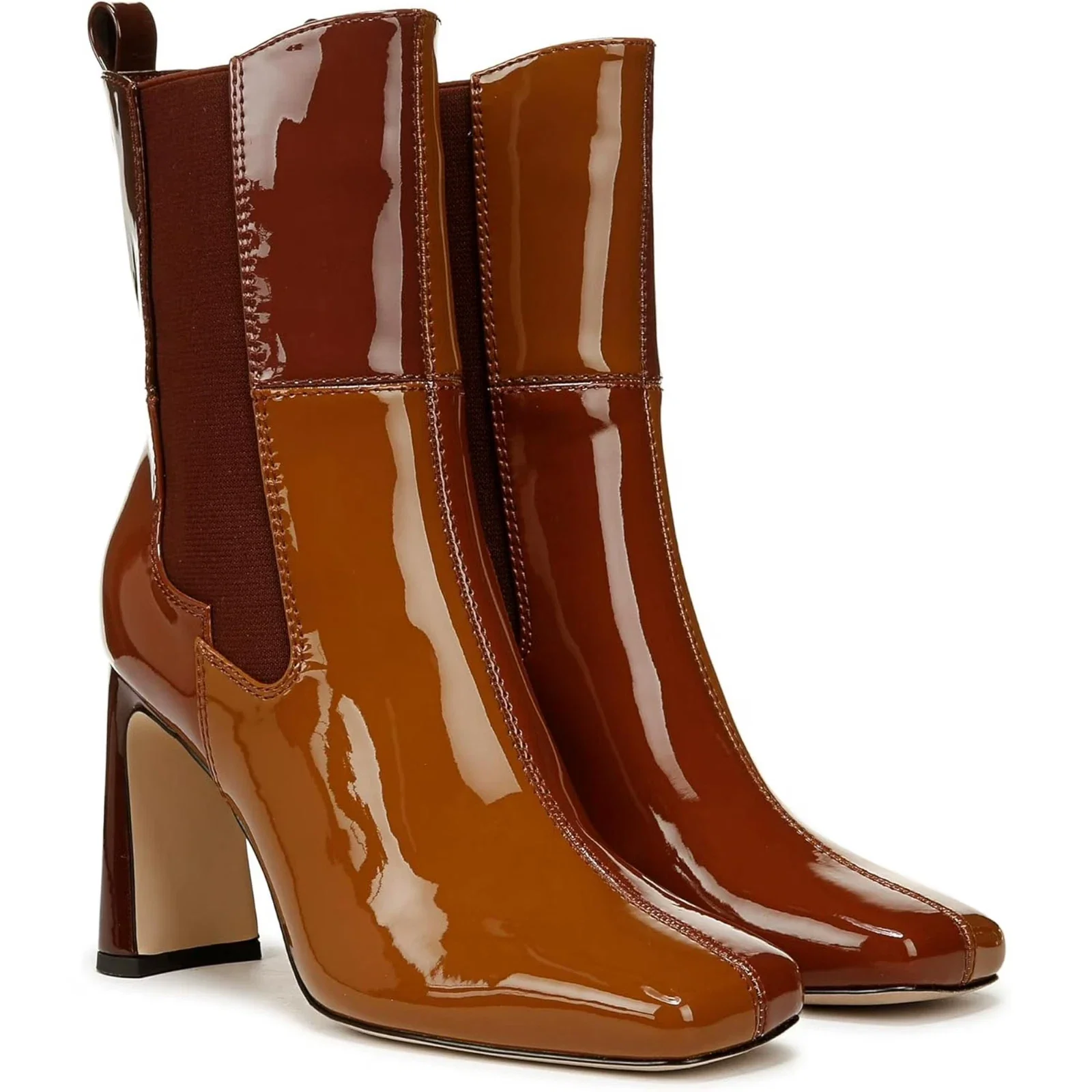 CircNY by Sam Edelman Elle Boots Women's Brown Ankle Bootie HTAT1007