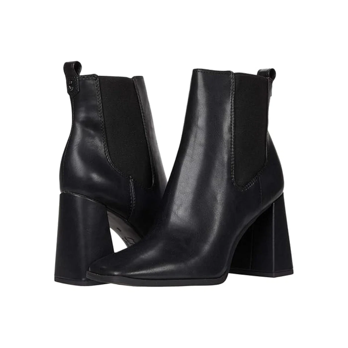 CircNy by Sam Edelman Polly Boot Women Black Flare Heel Bootie HTAT1198