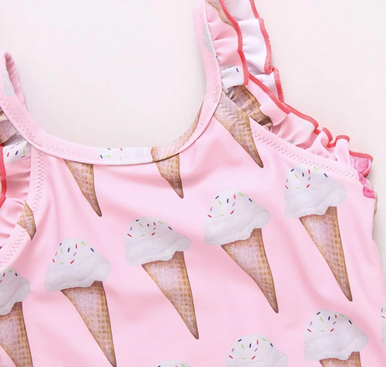 Claire Swimsuit In Neapolitan Ice Cream - Image 5